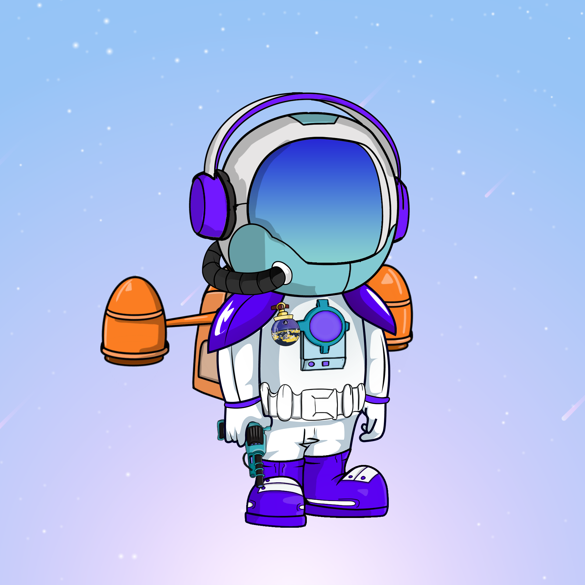 Galactic Astros #1474 NFT on Algorand