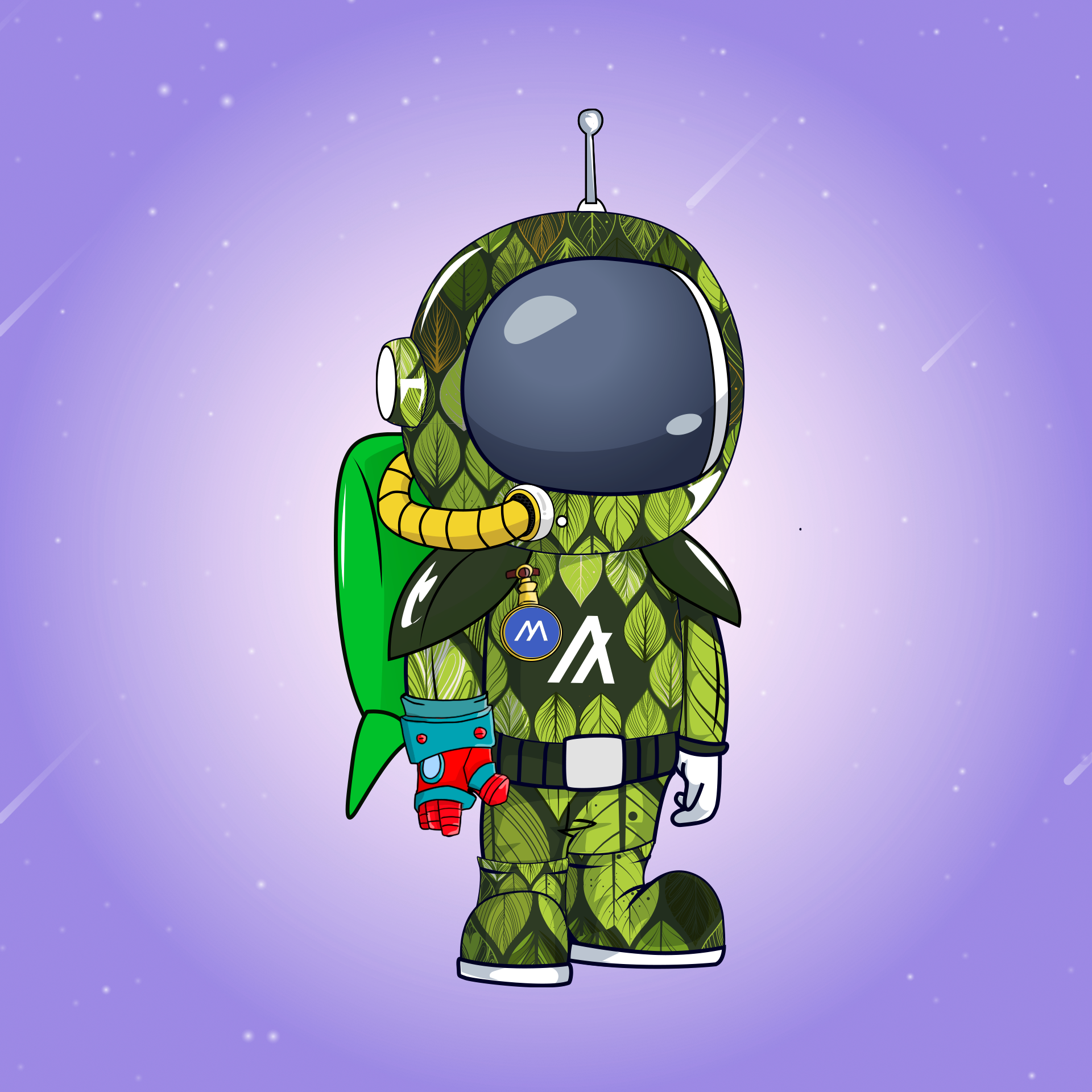 Galactic Astros #1476 NFT on Algorand