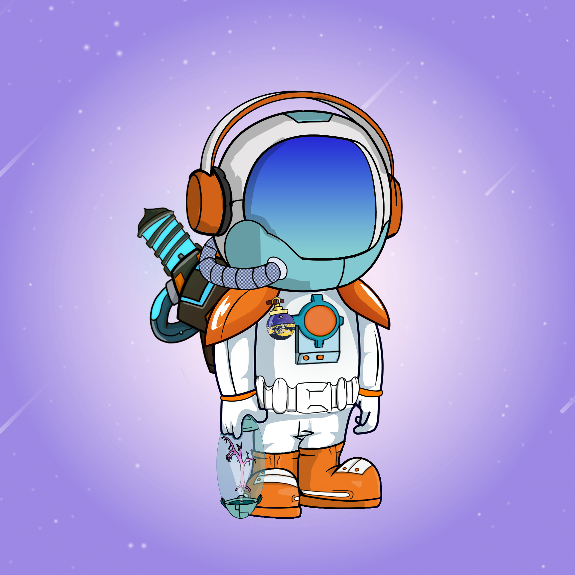 Galactic Astros #148 NFT on Algorand