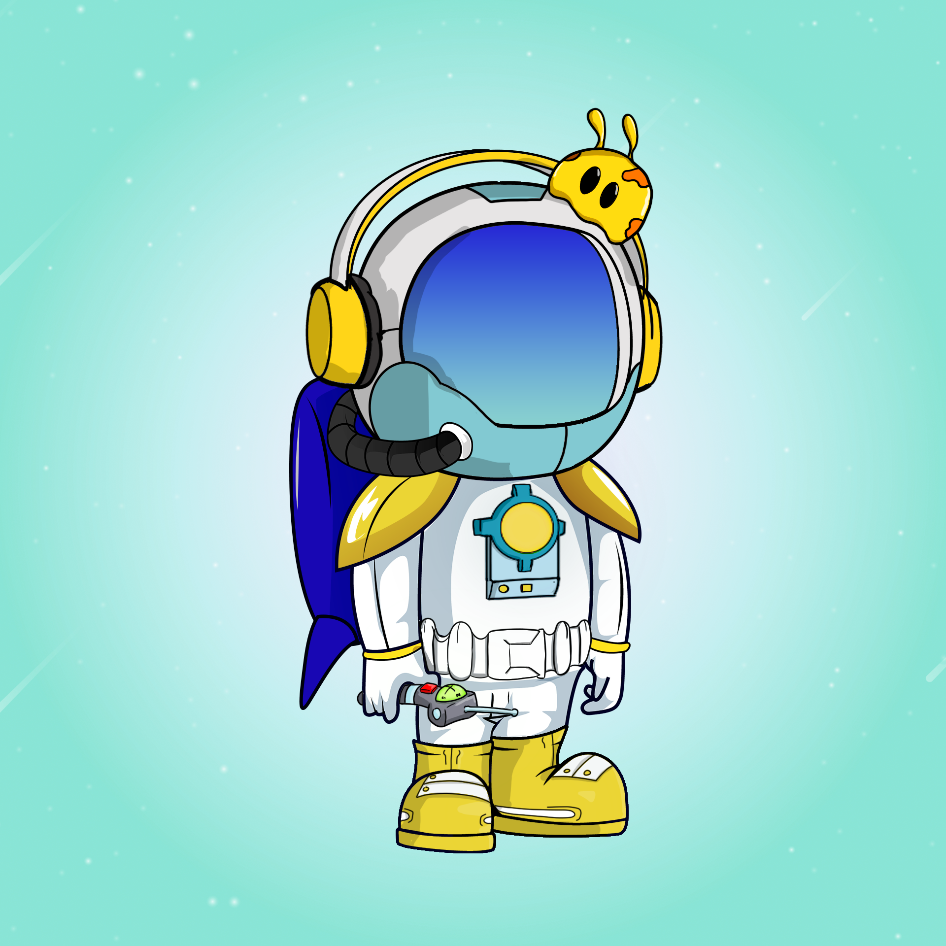 Galactic Astros #1481 NFT on Algorand