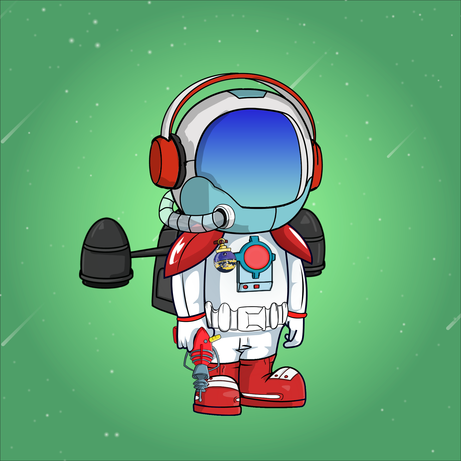 Galactic Astros #1483 NFT on Algorand