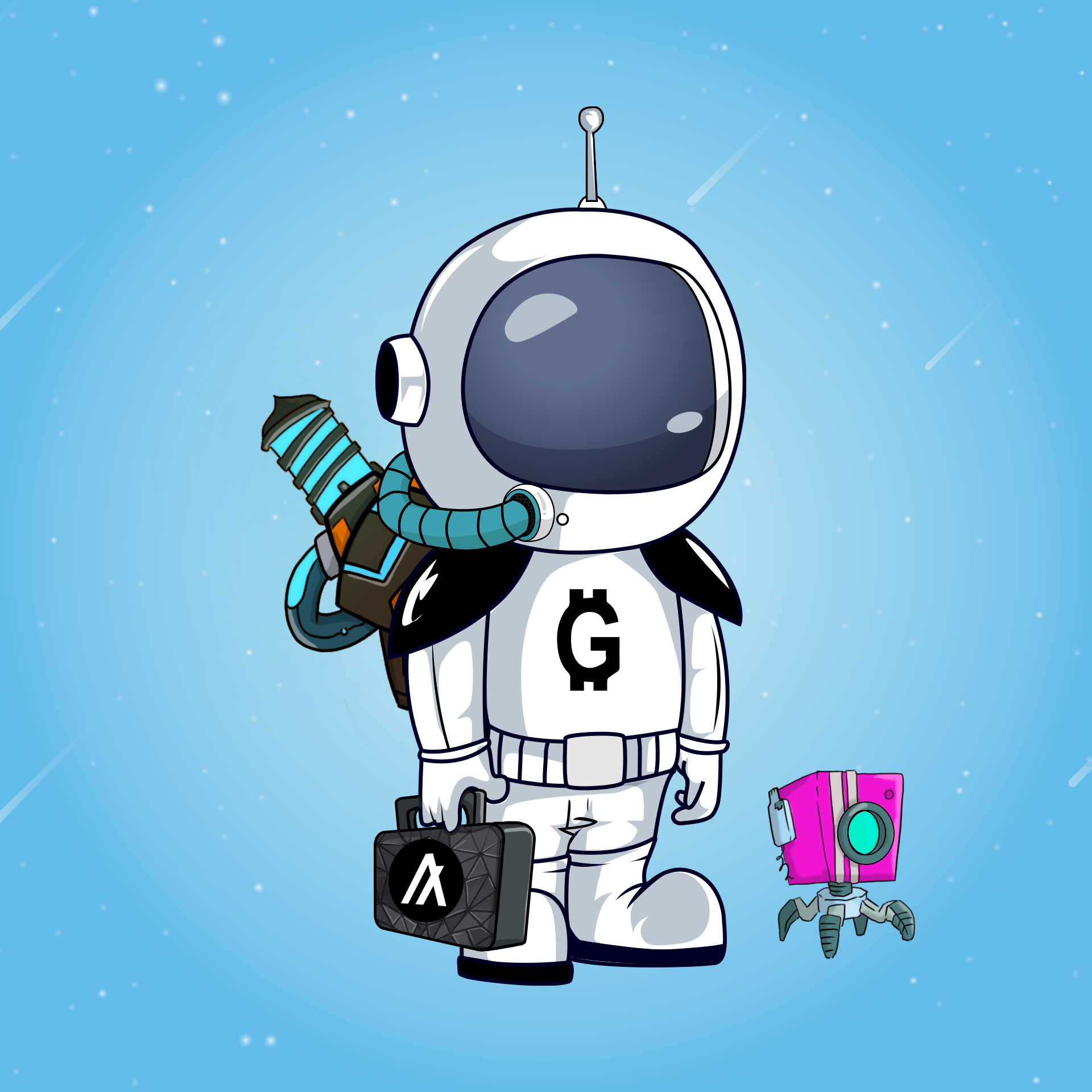 Galactic Astros #1489 NFT on Algorand