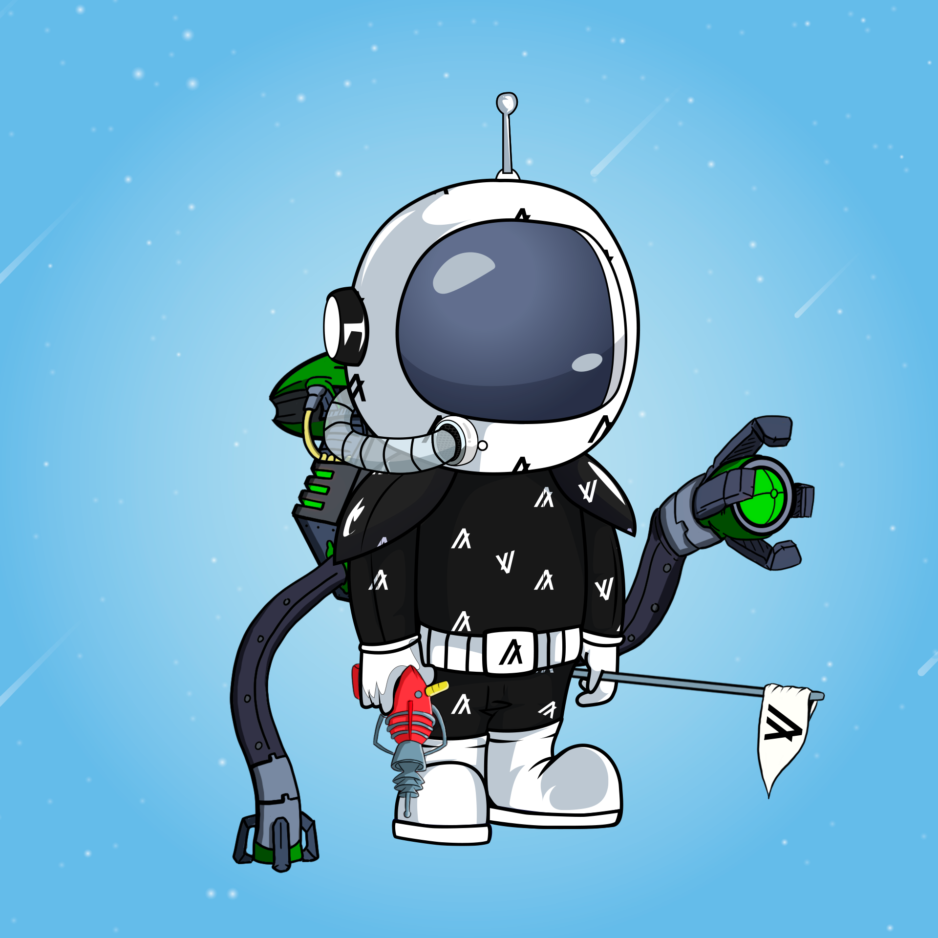 Galactic Astros #1491 NFT on Algorand