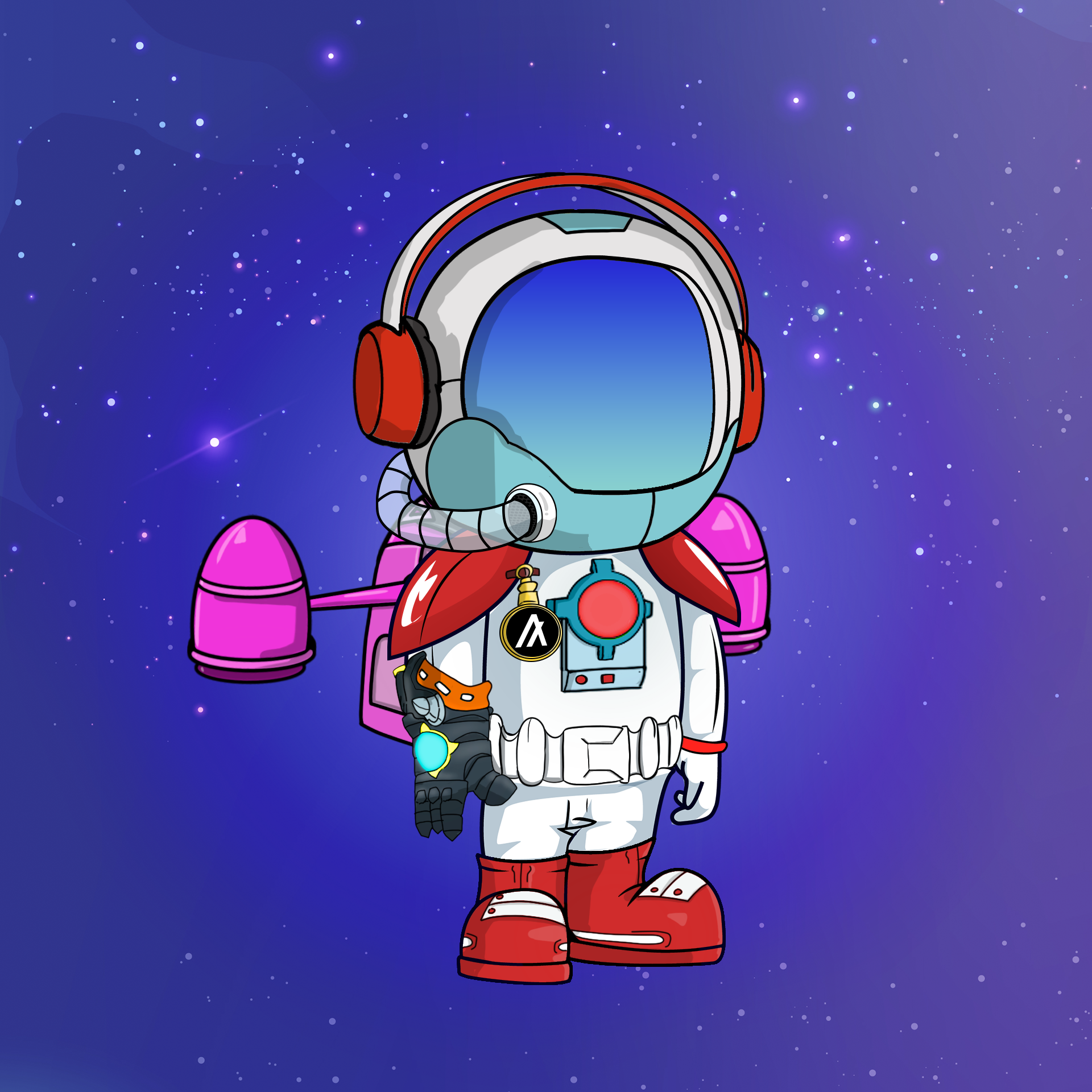 Galactic Astros #1502 NFT on Algorand