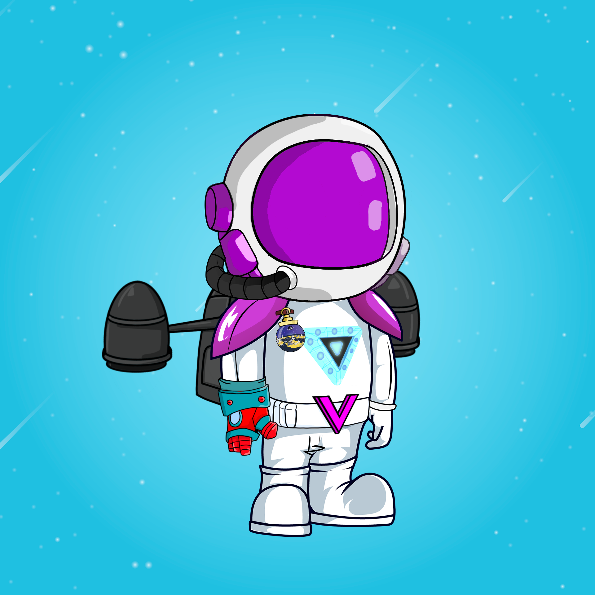 Galactic Astros #1508 NFT on Algorand