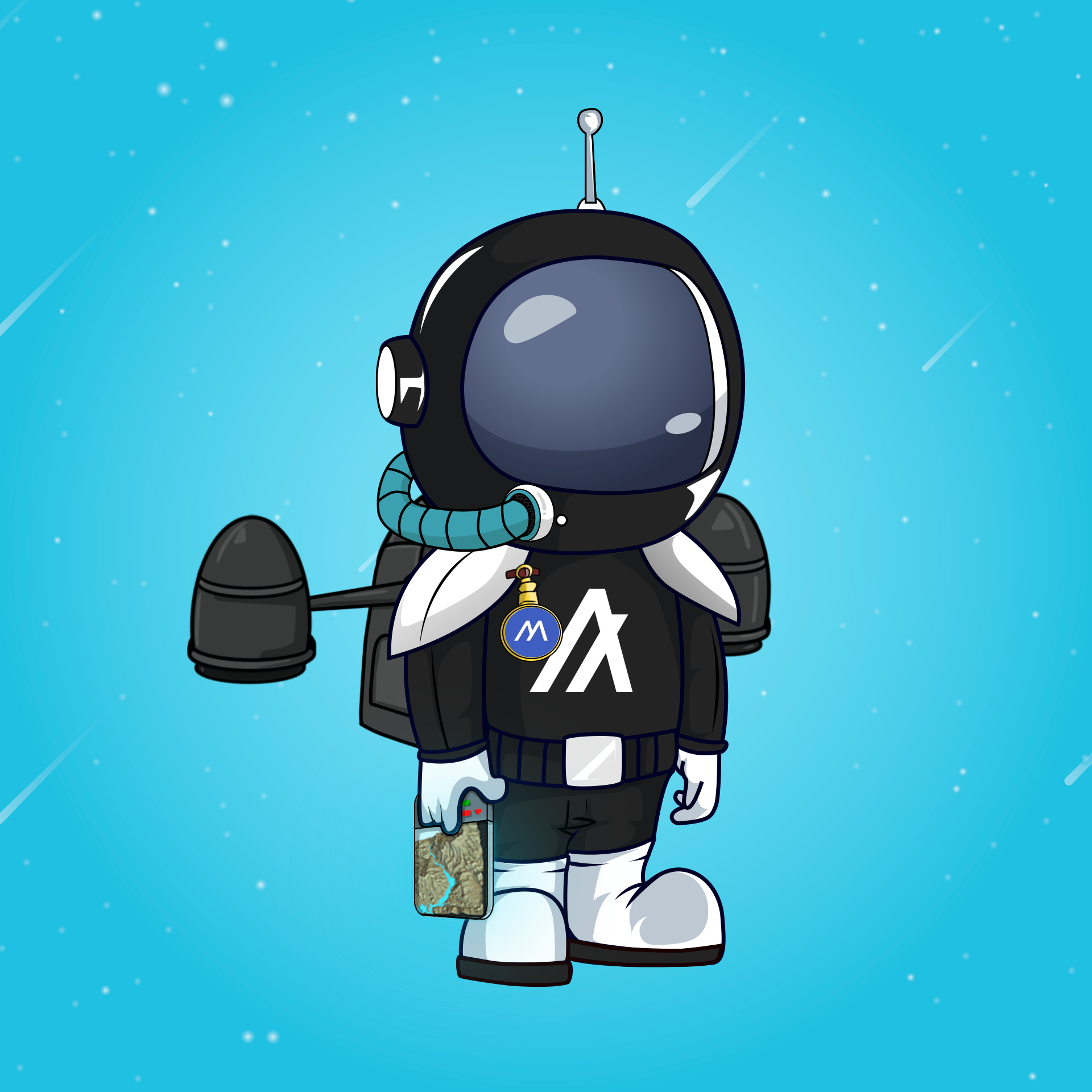 Galactic Astros #1512 NFT on Algorand