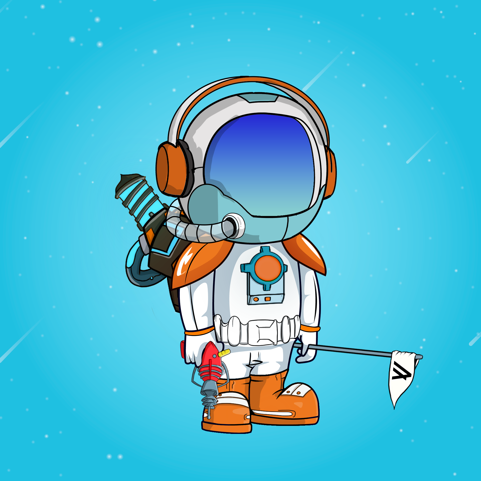 Galactic Astros #1515 NFT on Algorand