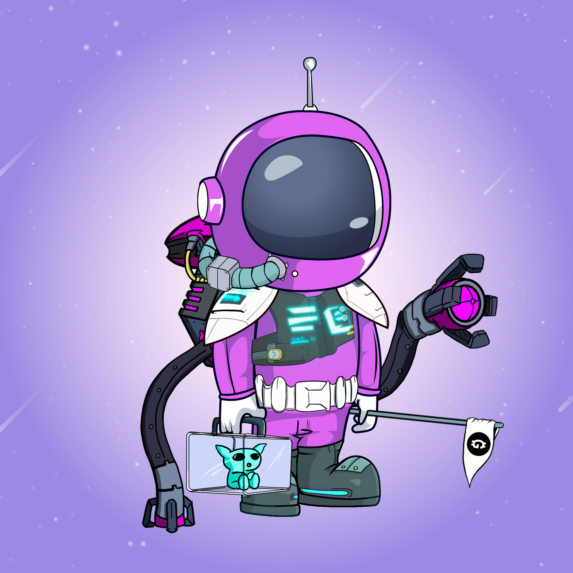 Galactic Astros #1519 NFT on Algorand