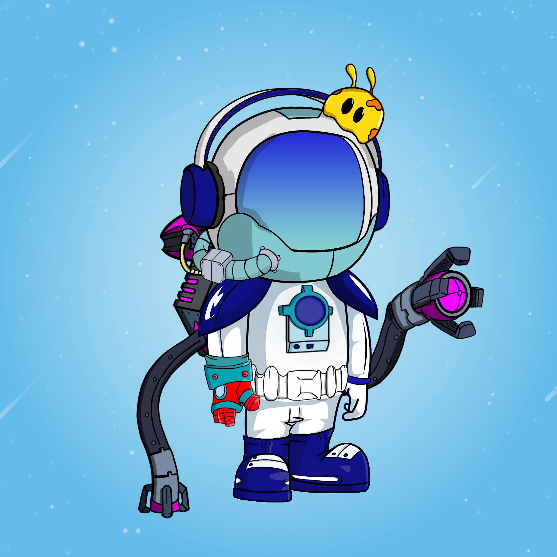 Galactic Astros #1520 NFT on Algorand