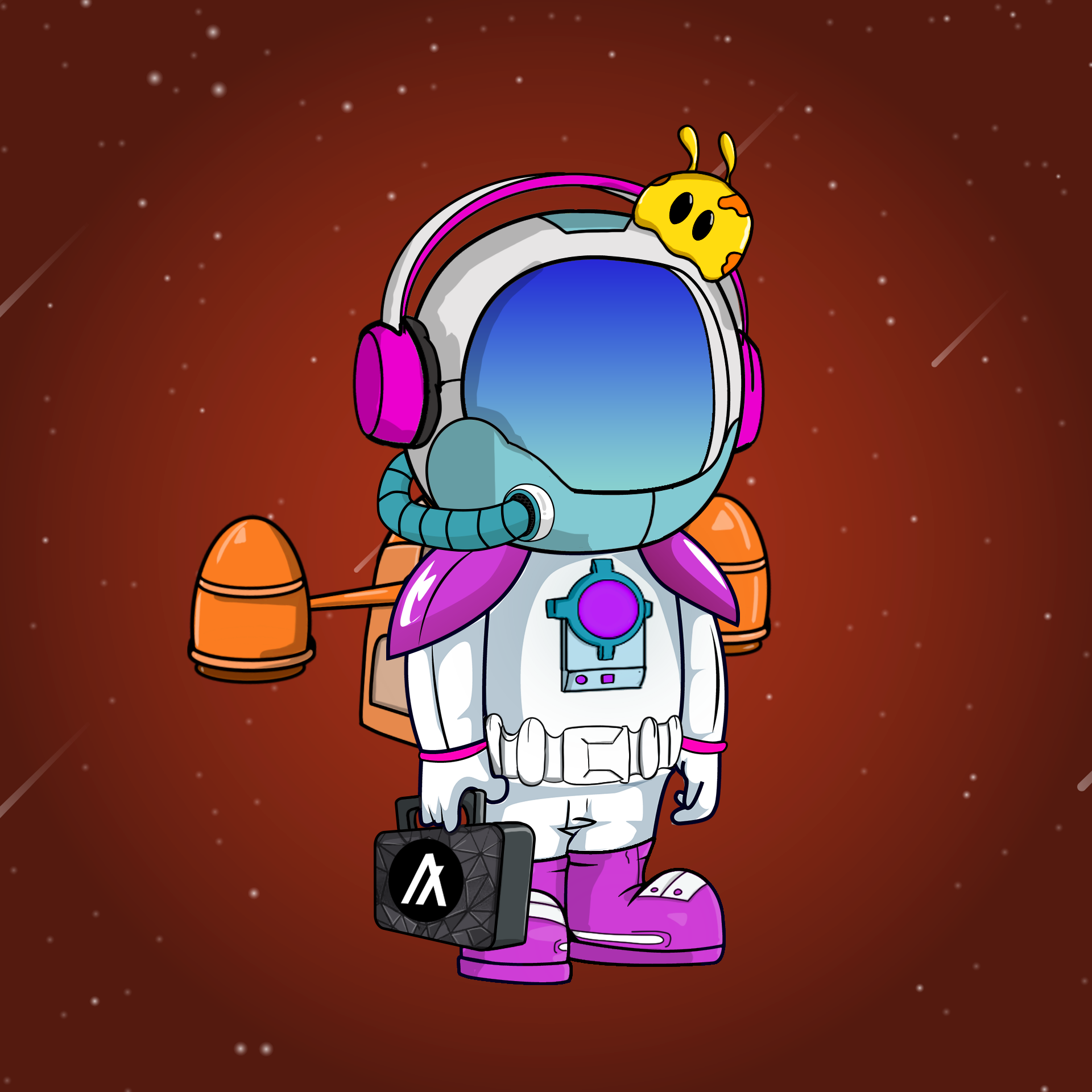 Galactic Astros #1522 NFT on Algorand