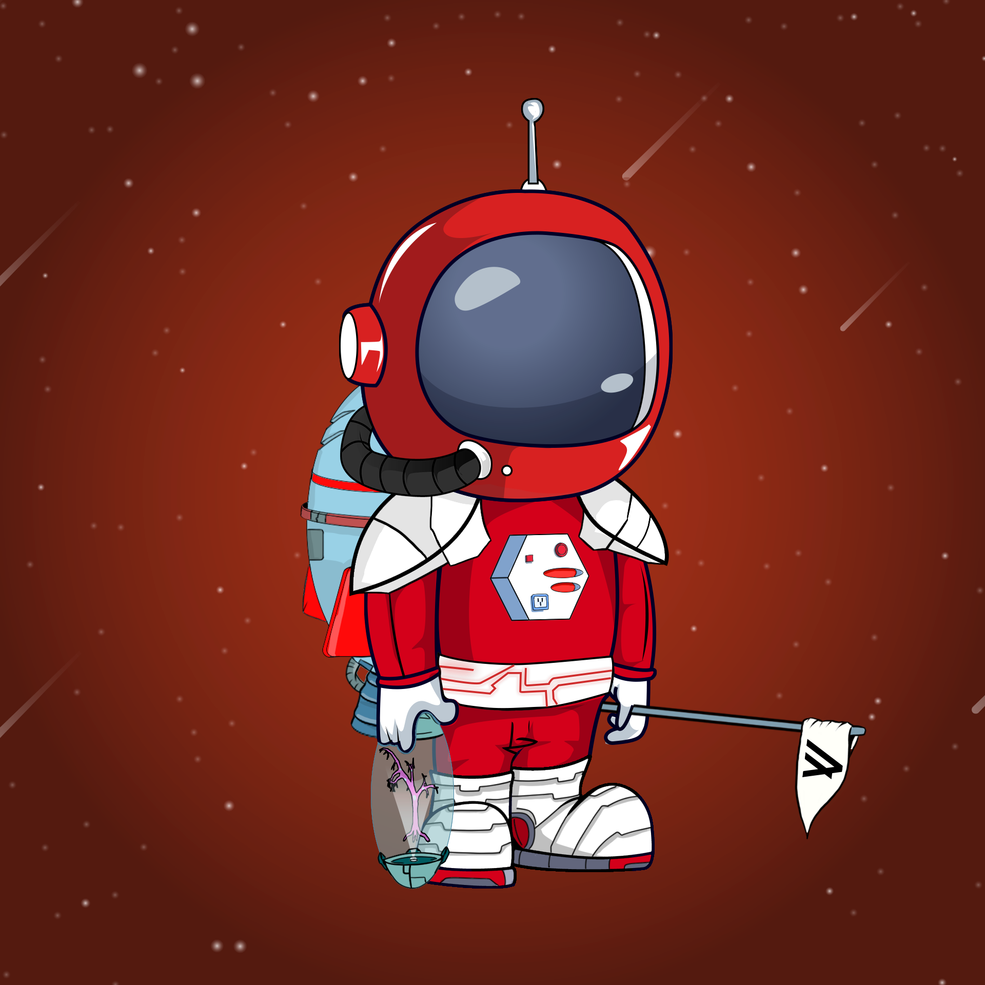 Galactic Astros #1525 NFT on Algorand