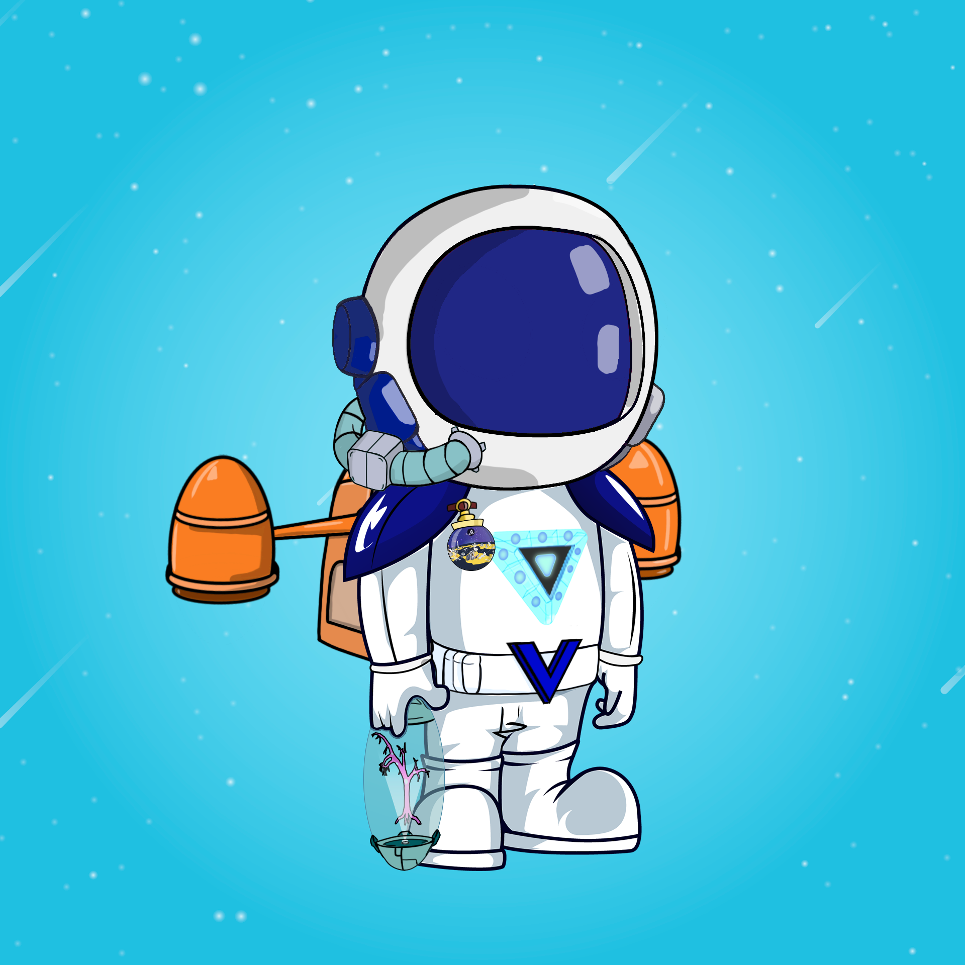 Galactic Astros #153 NFT on Algorand