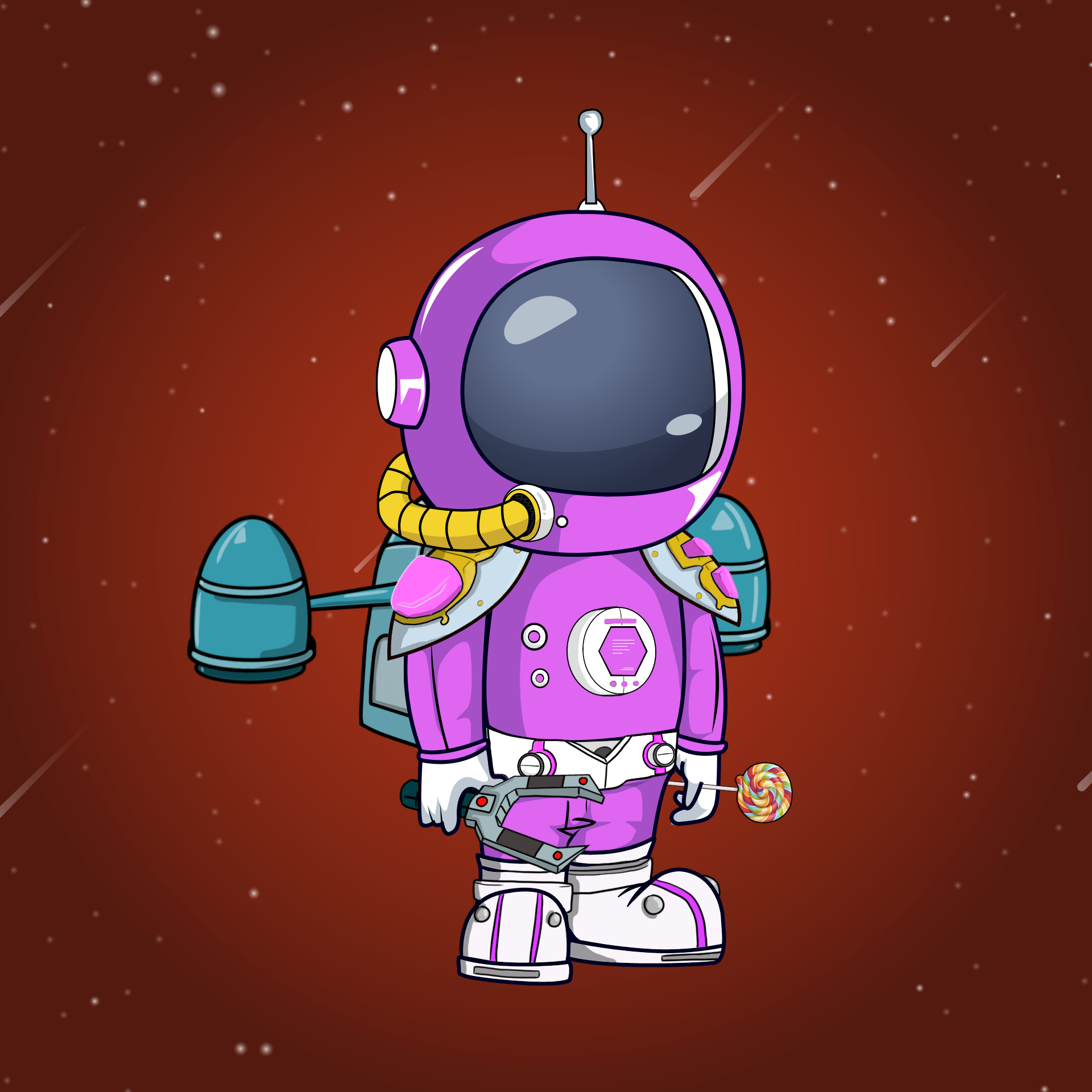 Galactic Astros #1531 NFT on Algorand