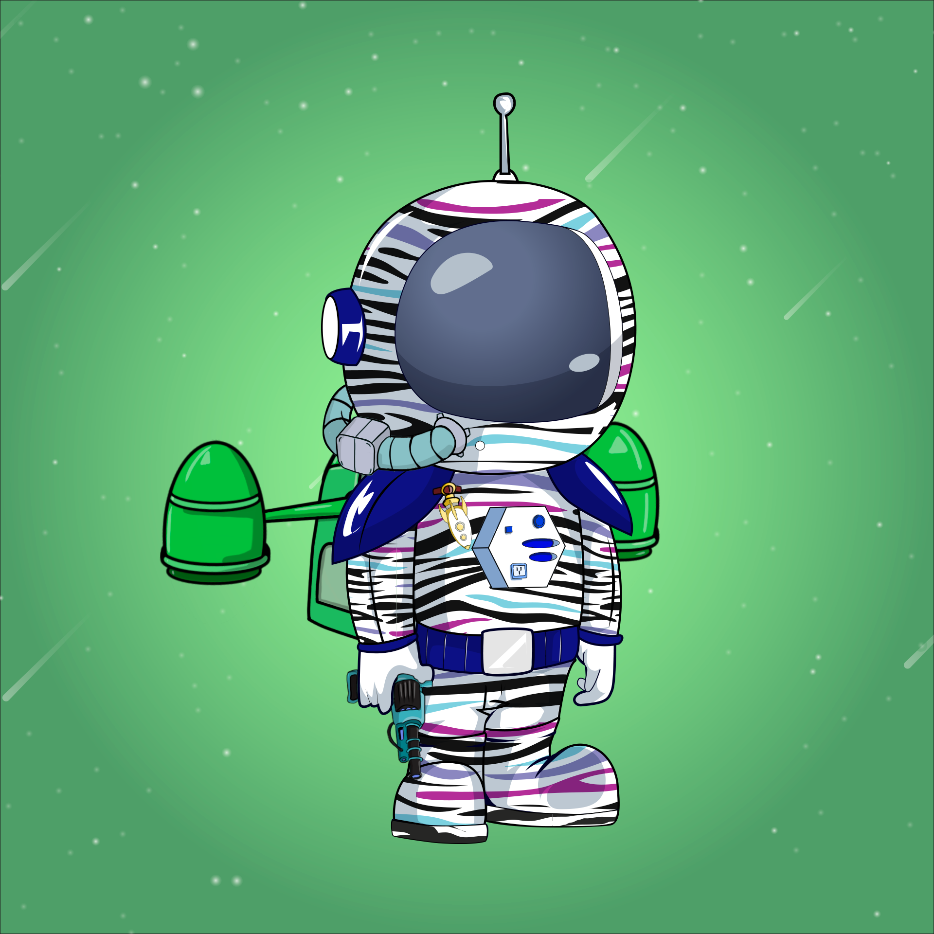 Galactic Astros #1537 NFT on Algorand