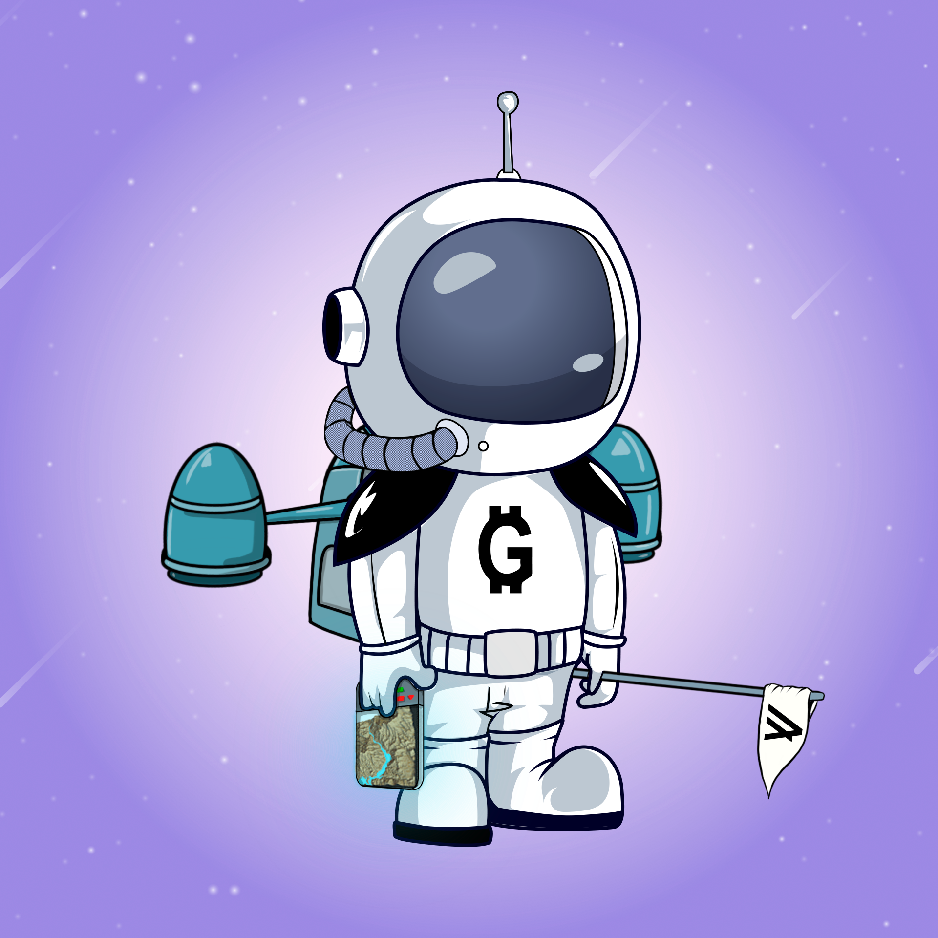 Galactic Astros #1540 NFT on Algorand