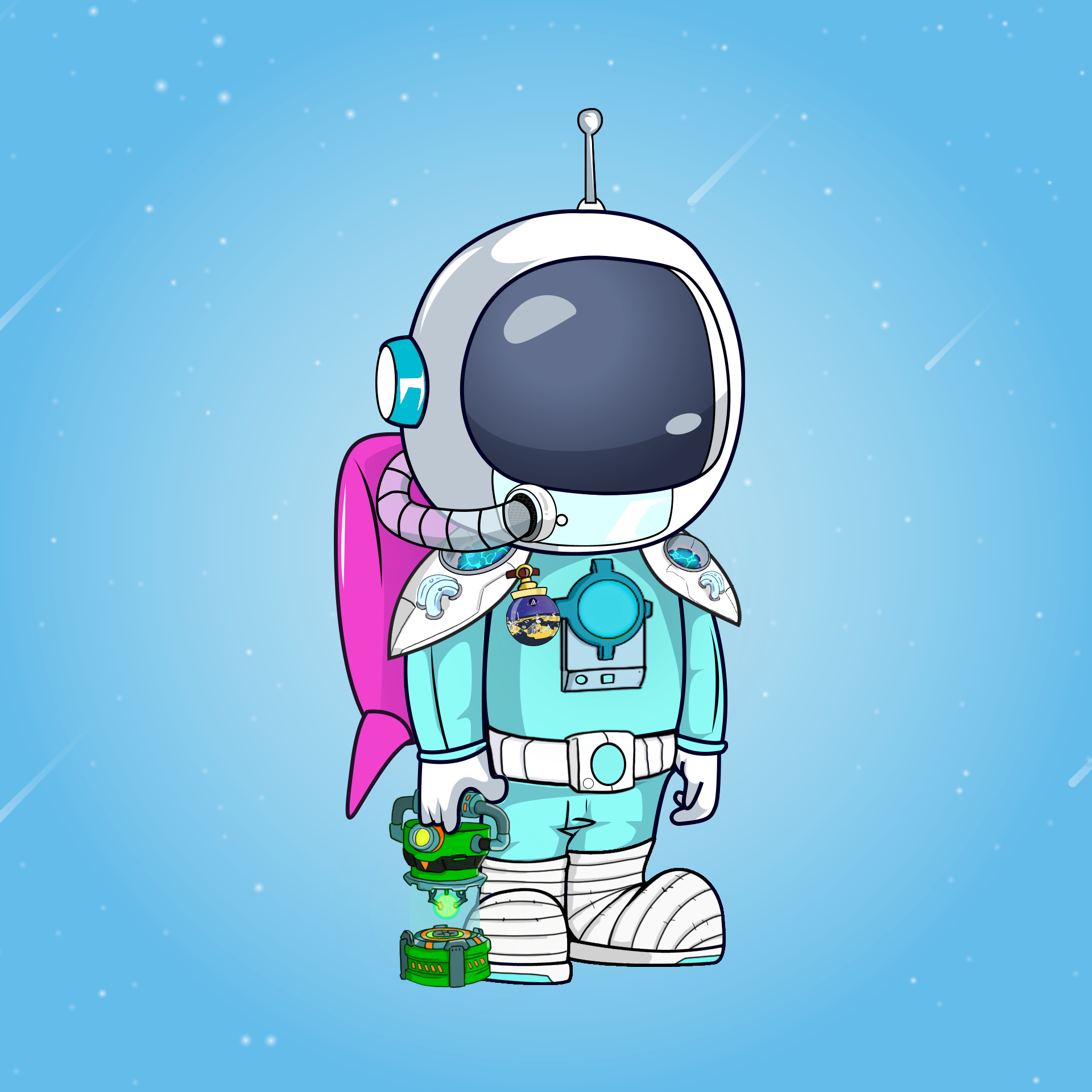 Galactic Astros #1551 NFT on Algorand