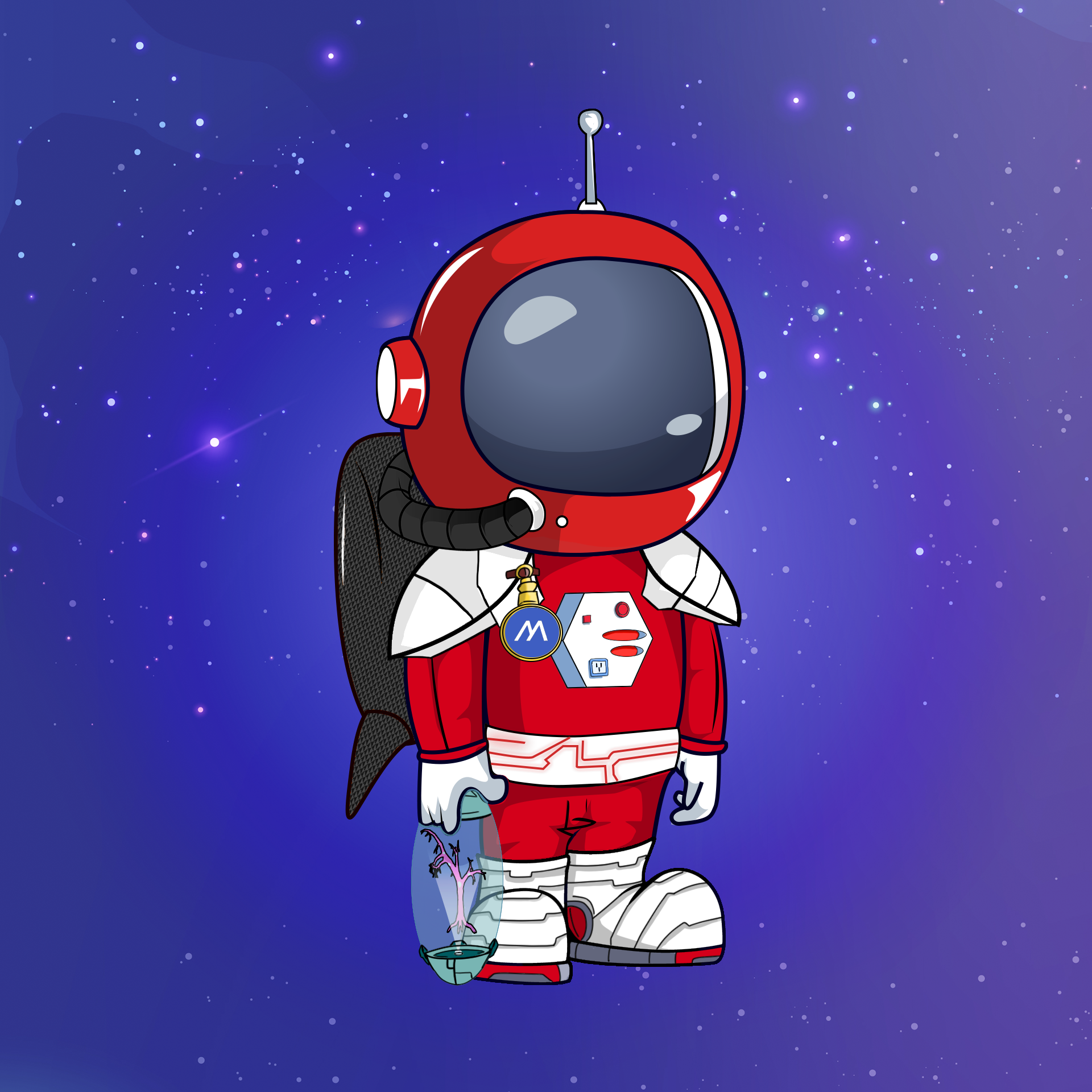 Galactic Astros #1553 NFT on Algorand