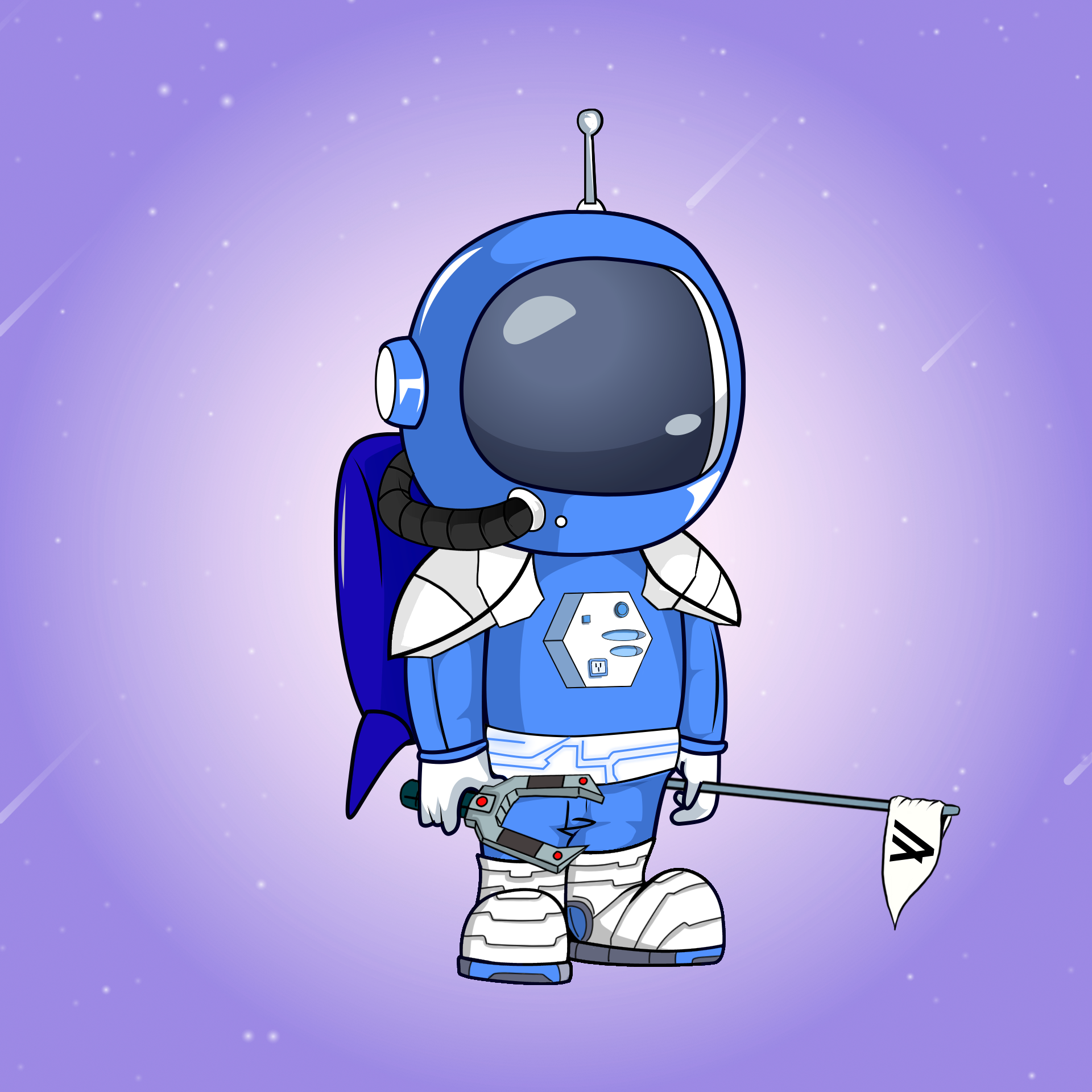 Galactic Astros #1558 NFT on Algorand