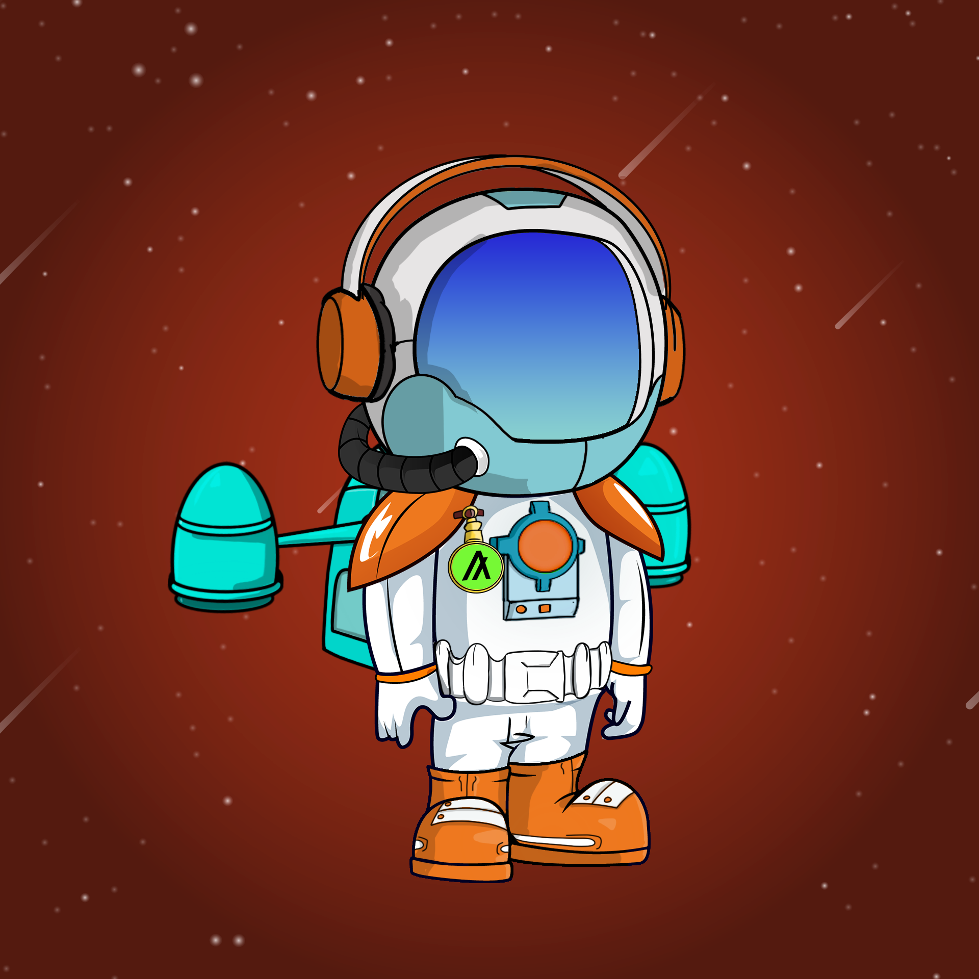 Galactic Astros #1561 NFT on Algorand