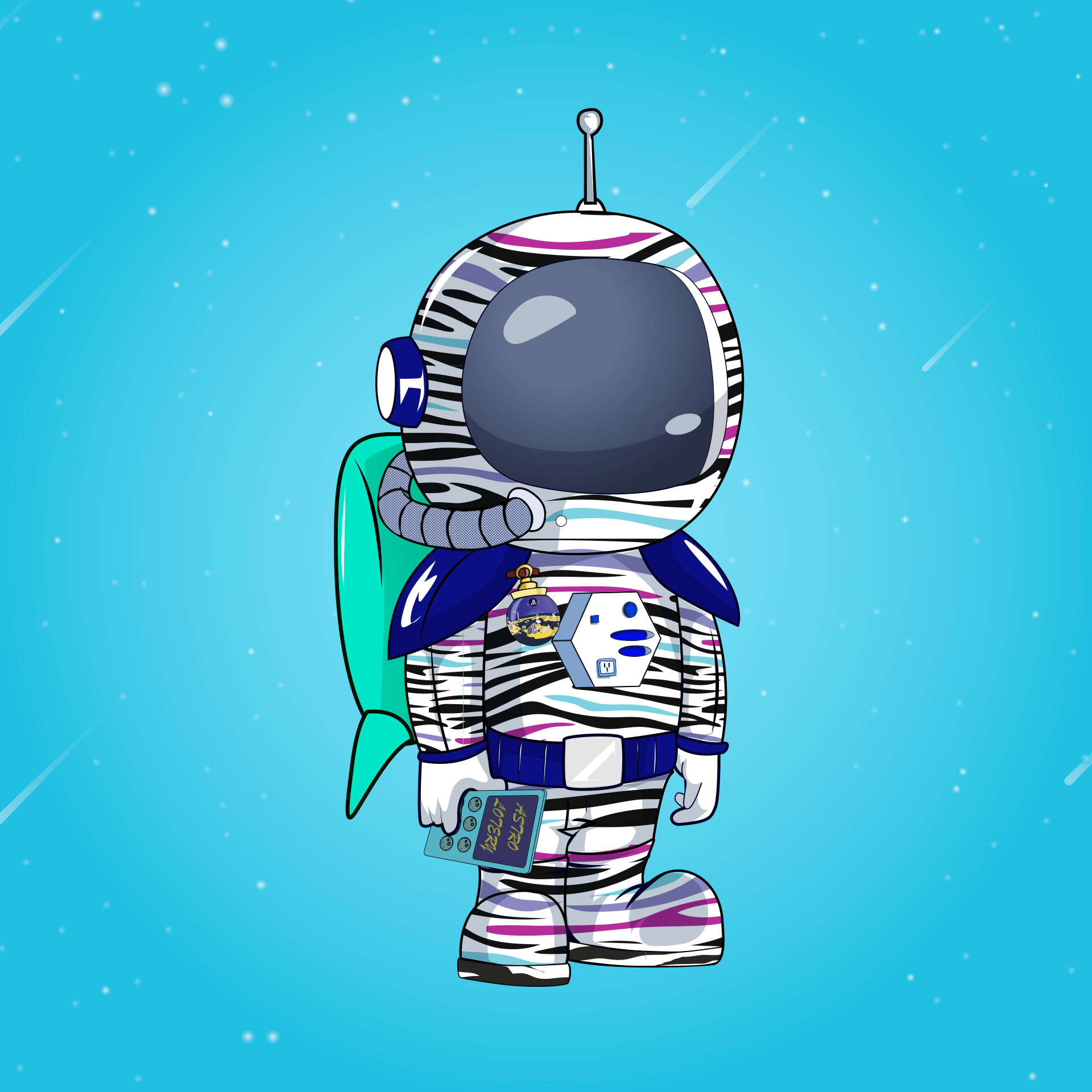 Galactic Astros #1562 NFT on Algorand