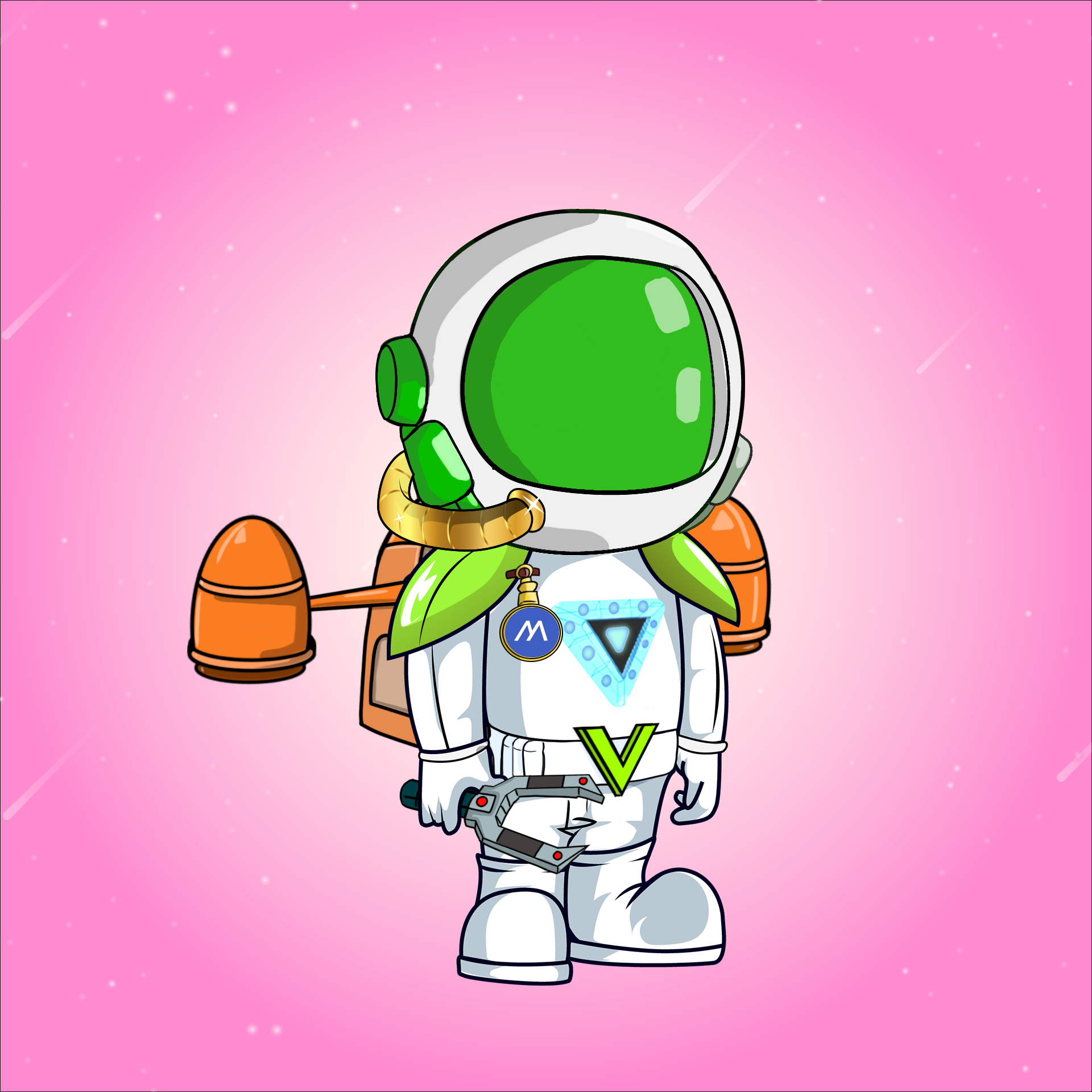 Galactic Astros #1564 NFT on Algorand