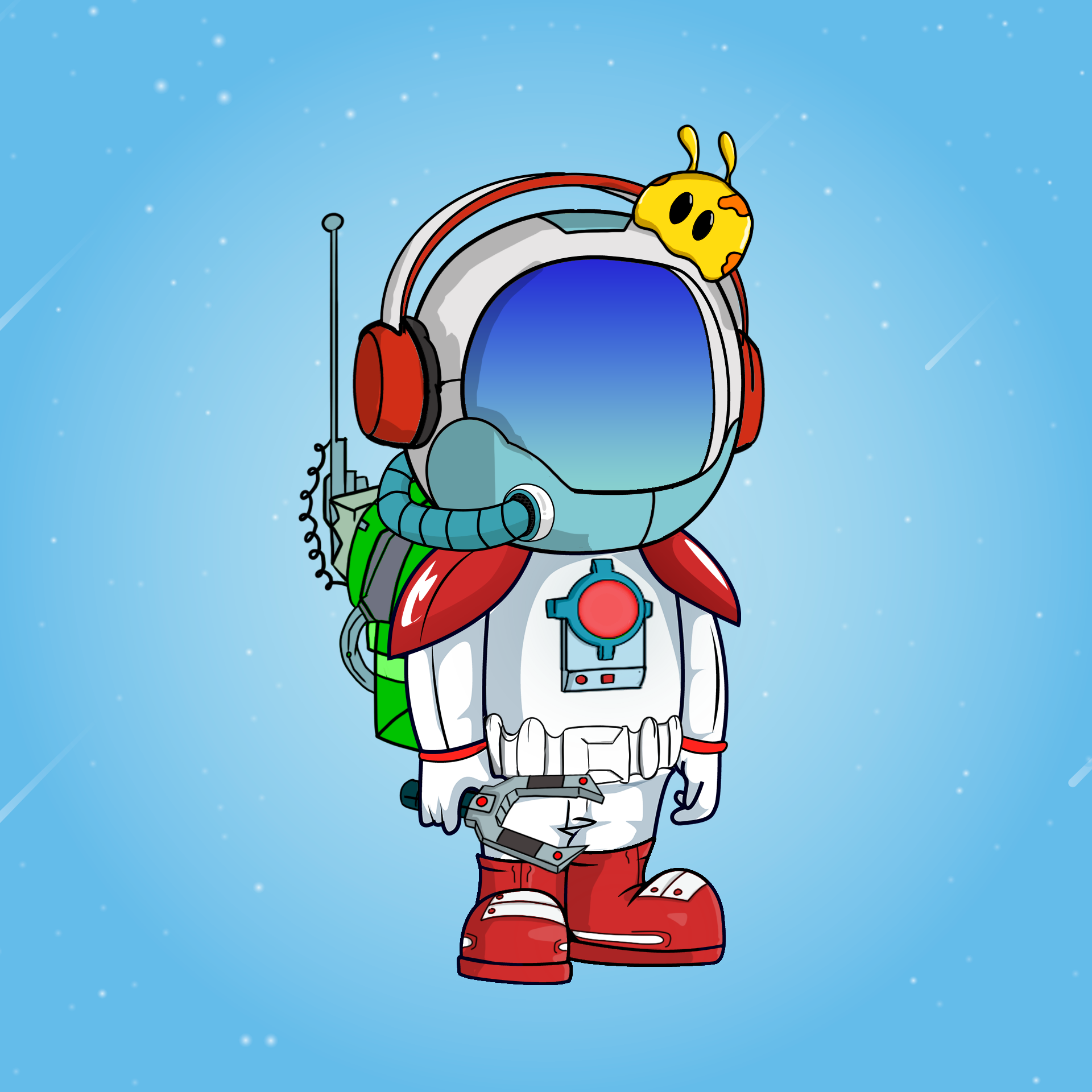 Galactic Astros #1565 NFT on Algorand