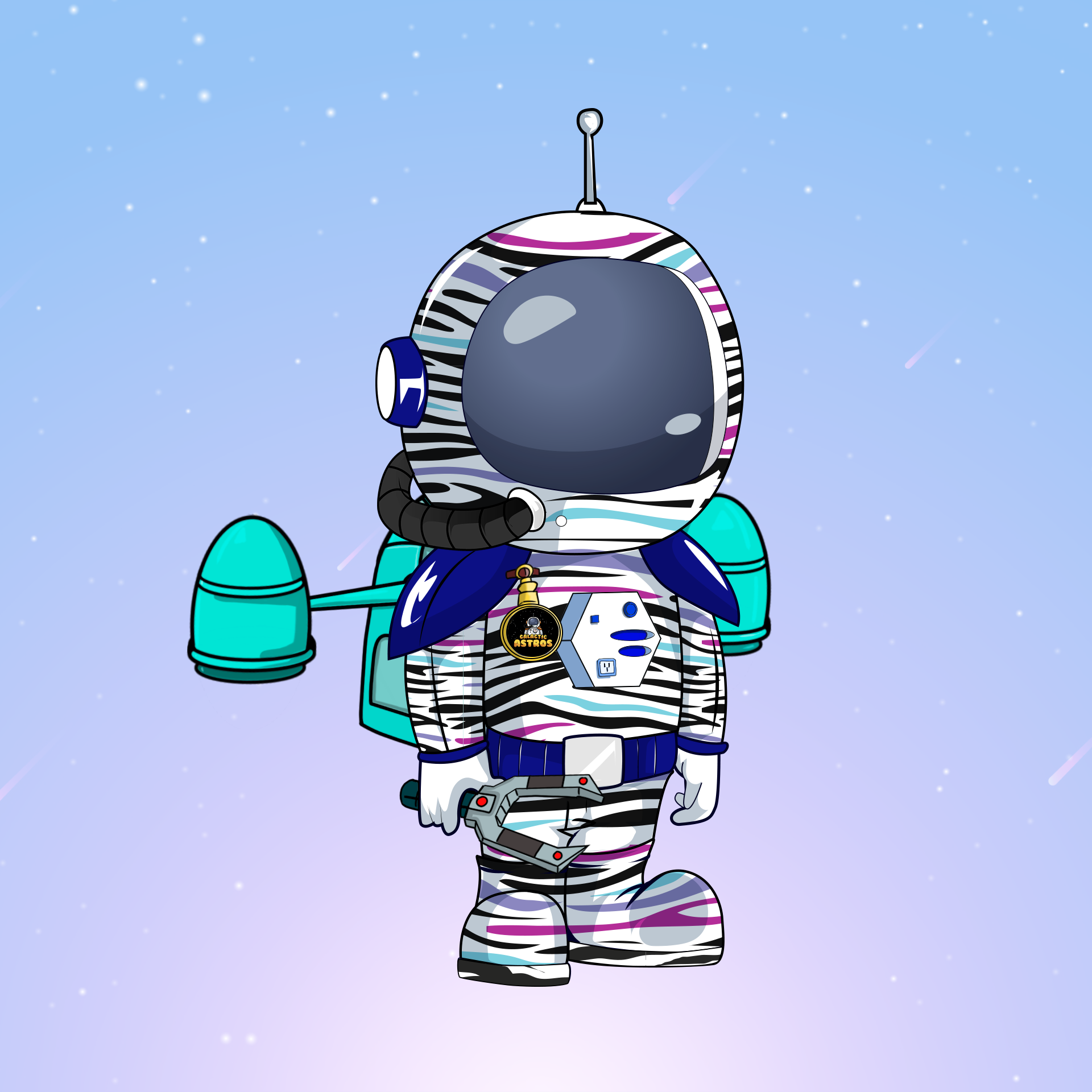 Galactic Astros #1566 NFT on Algorand