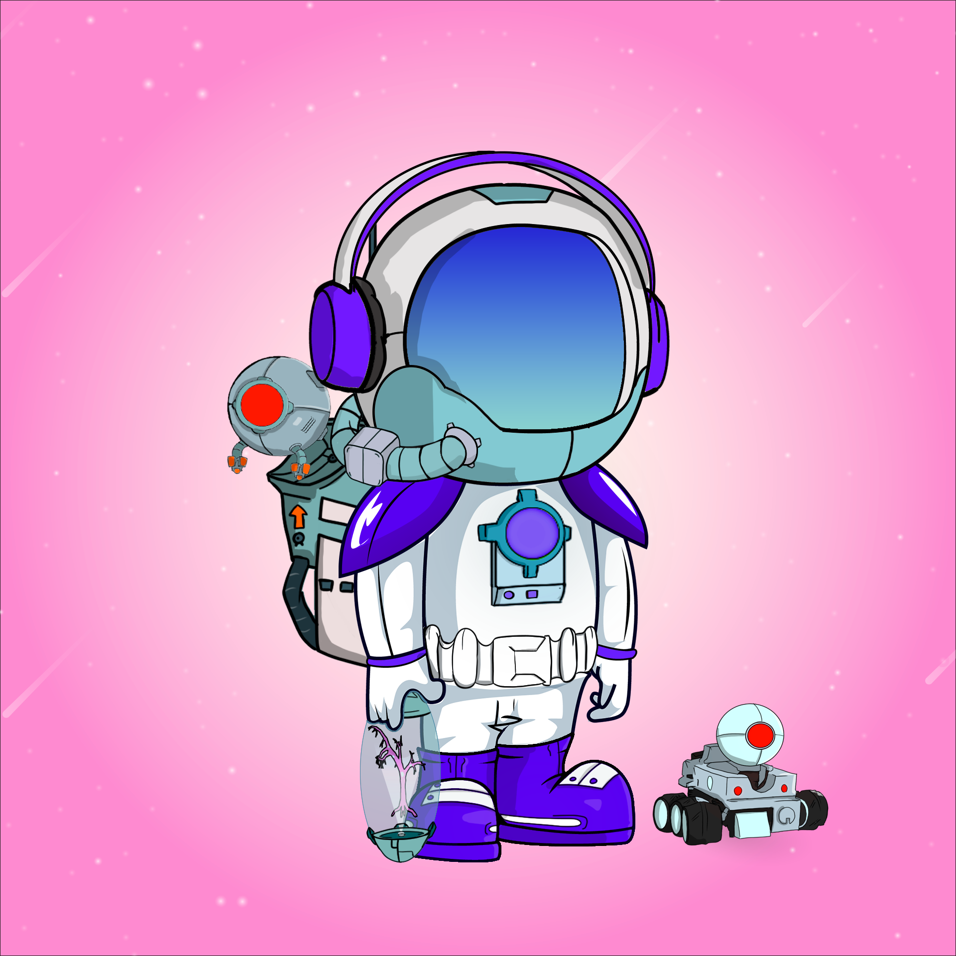 Galactic Astros #1568 NFT on Algorand