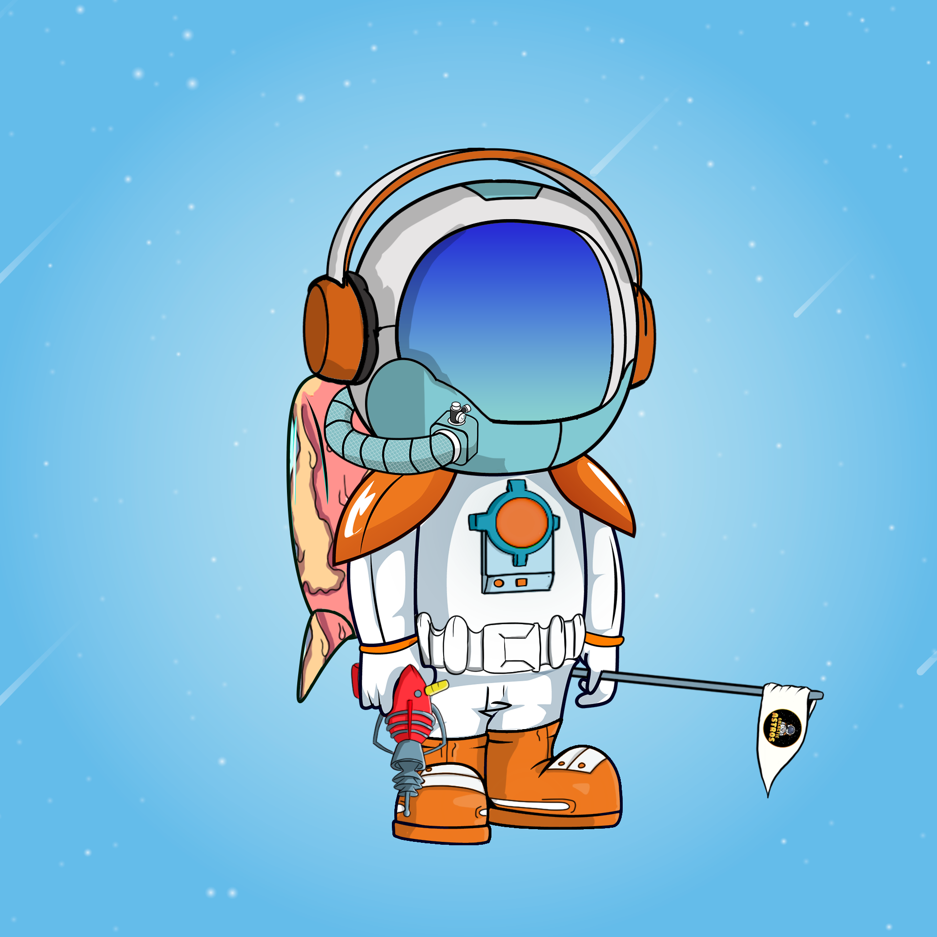 Galactic Astros #1569 NFT on Algorand