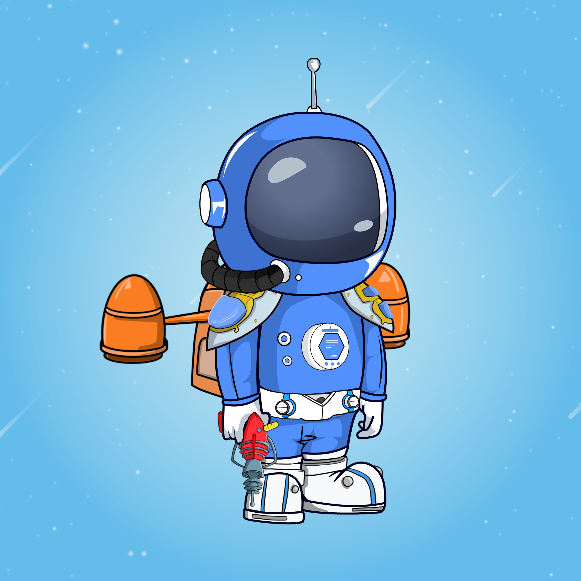 Galactic Astros #1574 NFT on Algorand