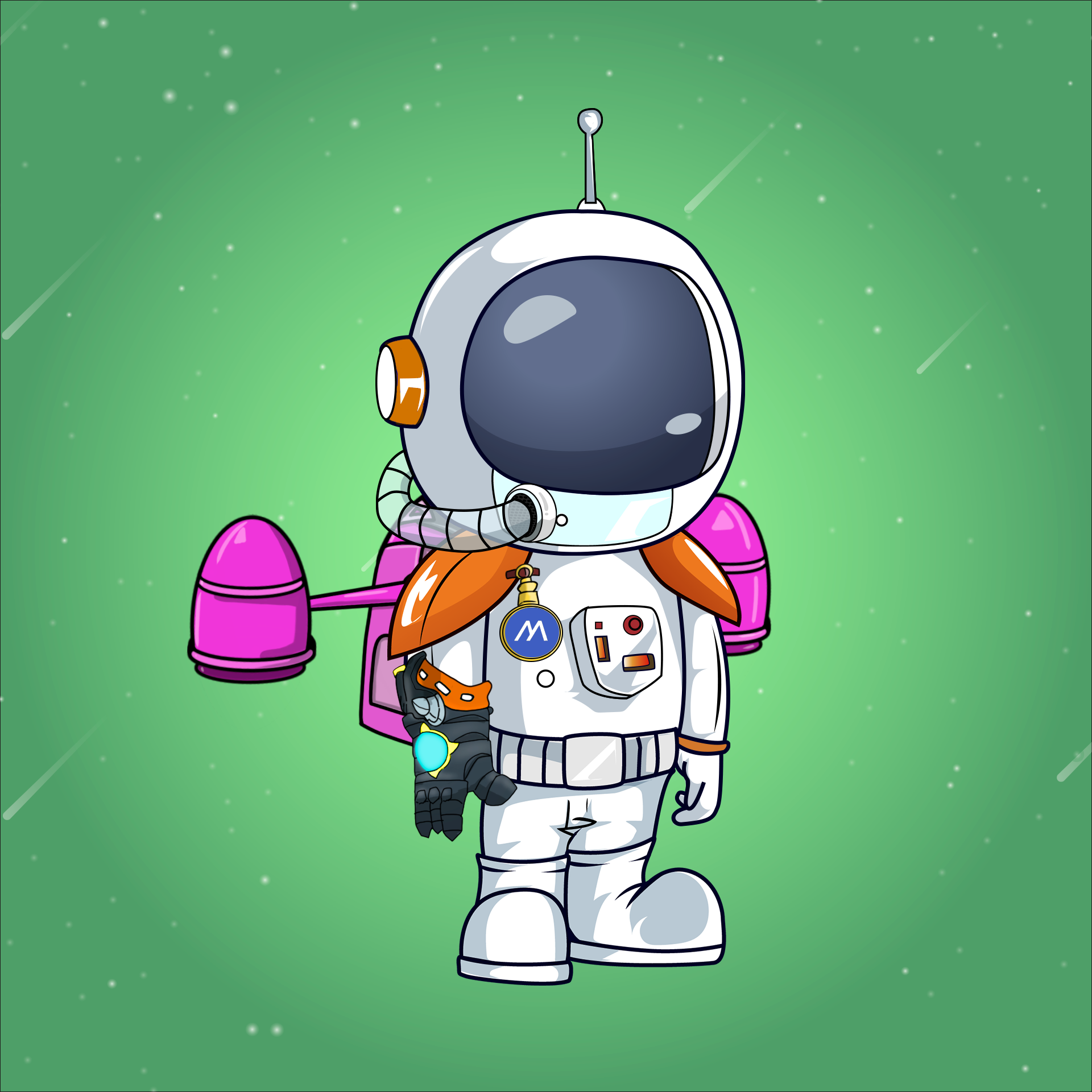 Galactic Astros #1577 NFT on Algorand