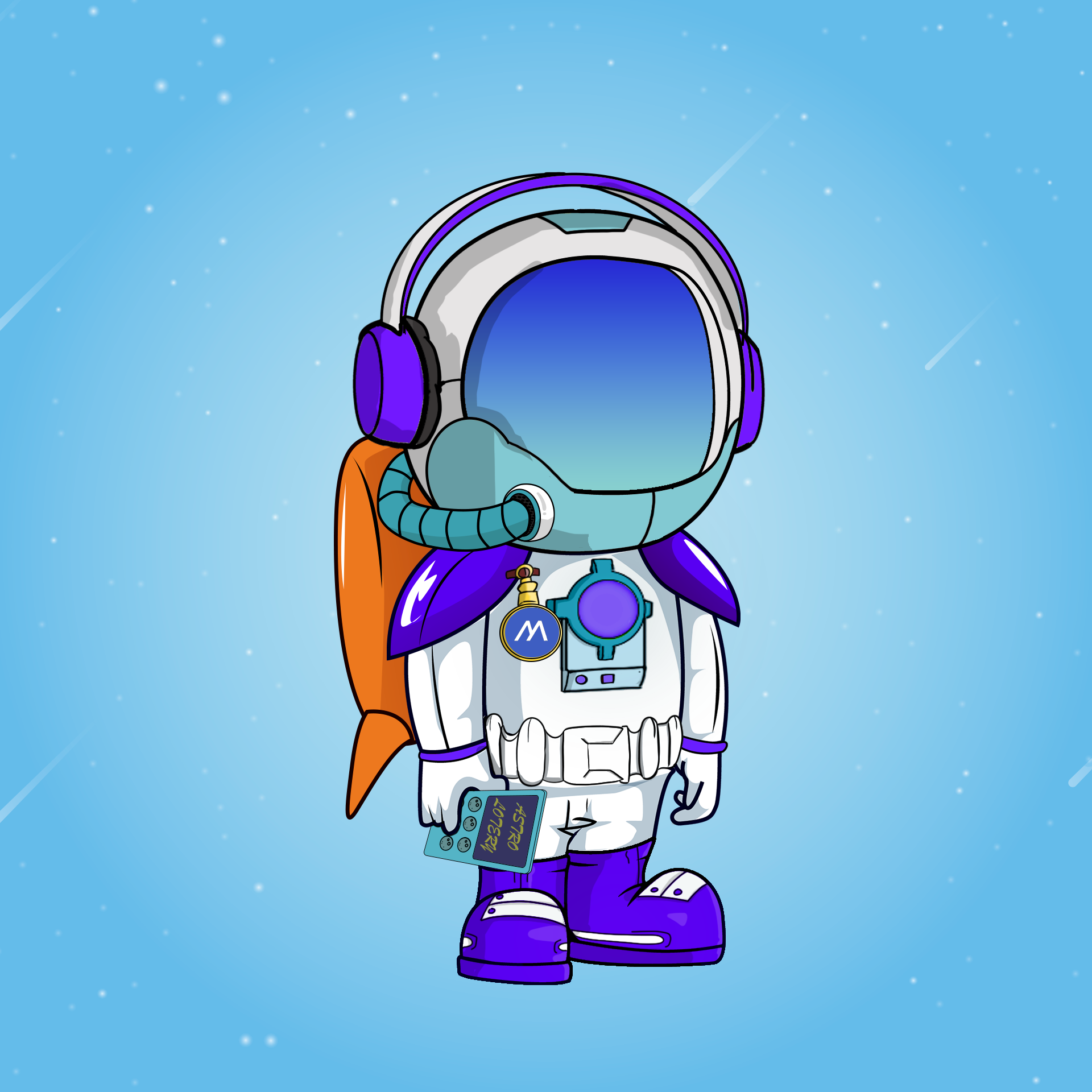 Galactic Astros #1579 NFT on Algorand