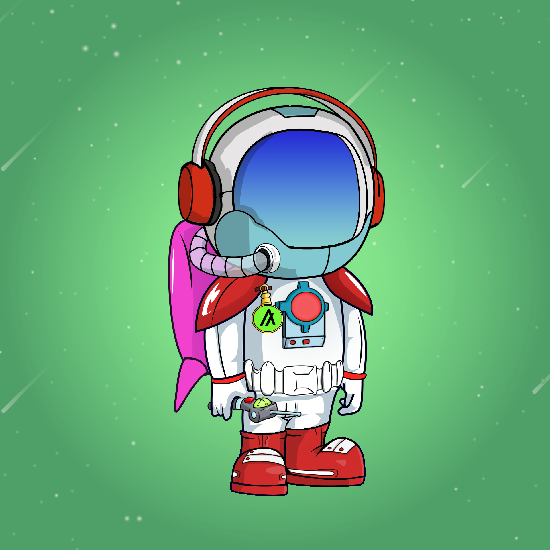 Galactic Astros #1586 NFT on Algorand