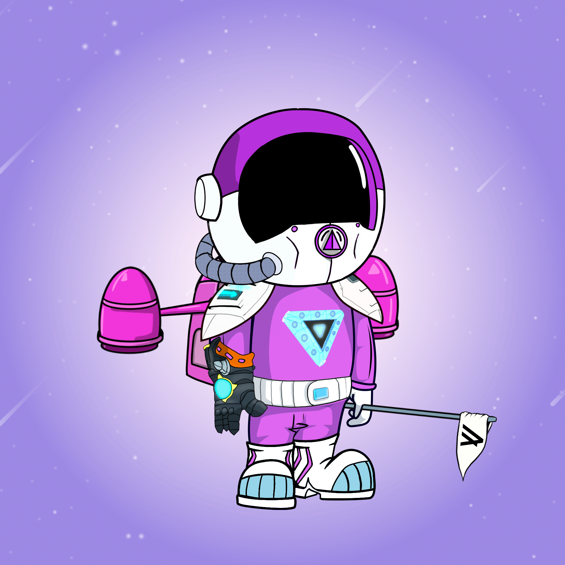 Galactic Astros #1589 NFT on Algorand