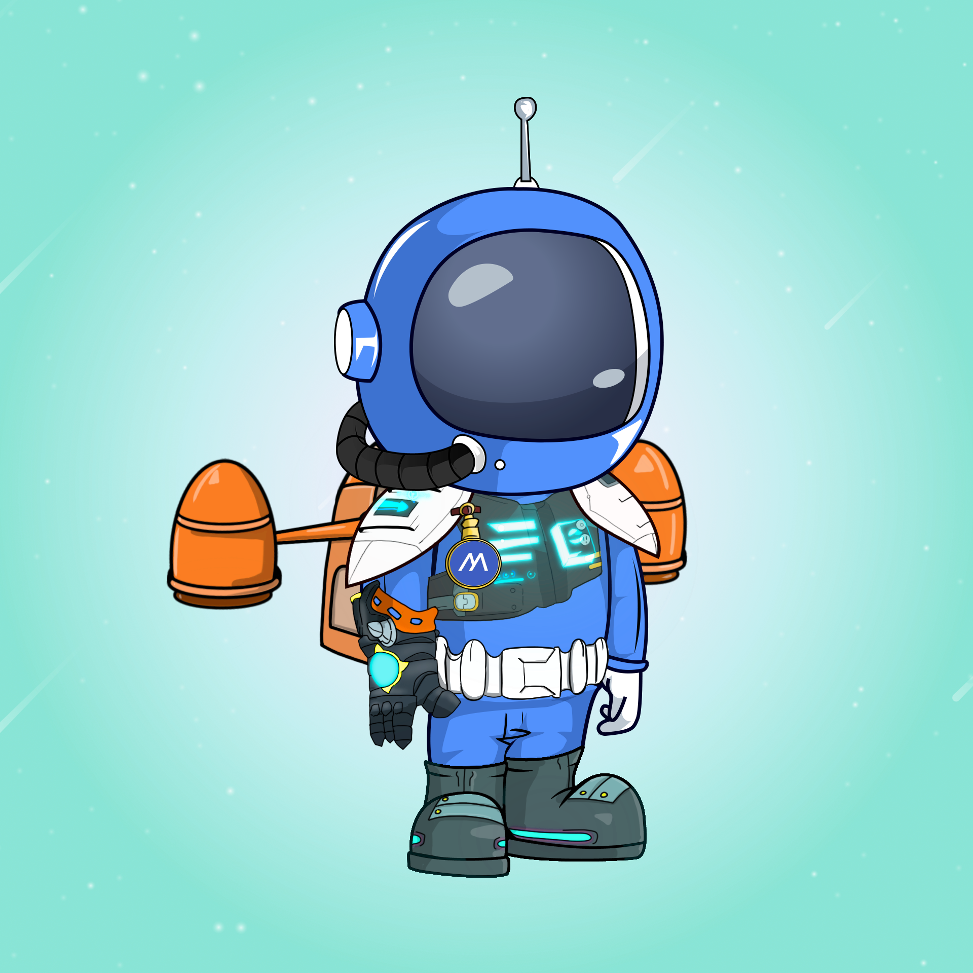 Galactic Astros #1590 NFT on Algorand