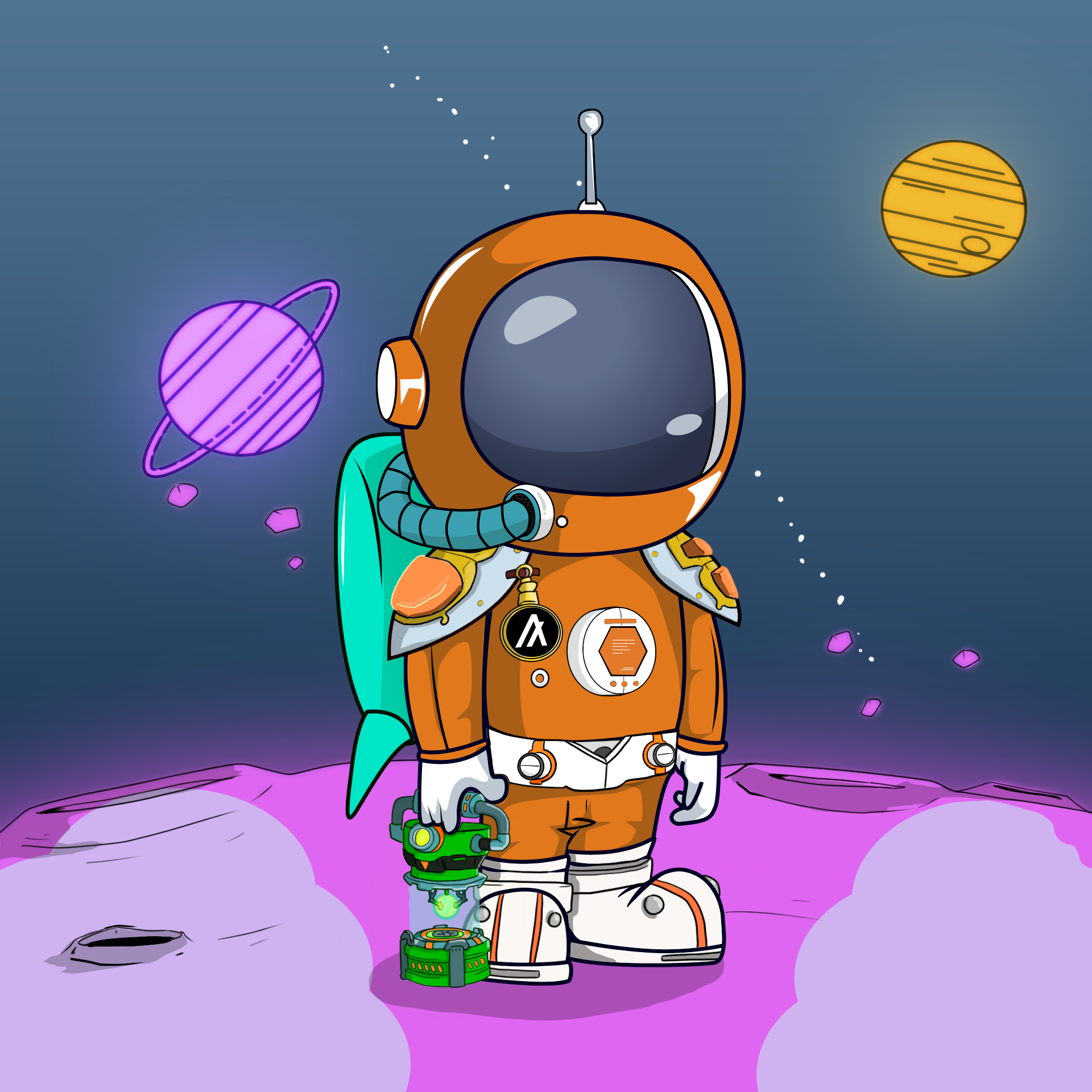 Galactic Astros #1592 NFT on Algorand