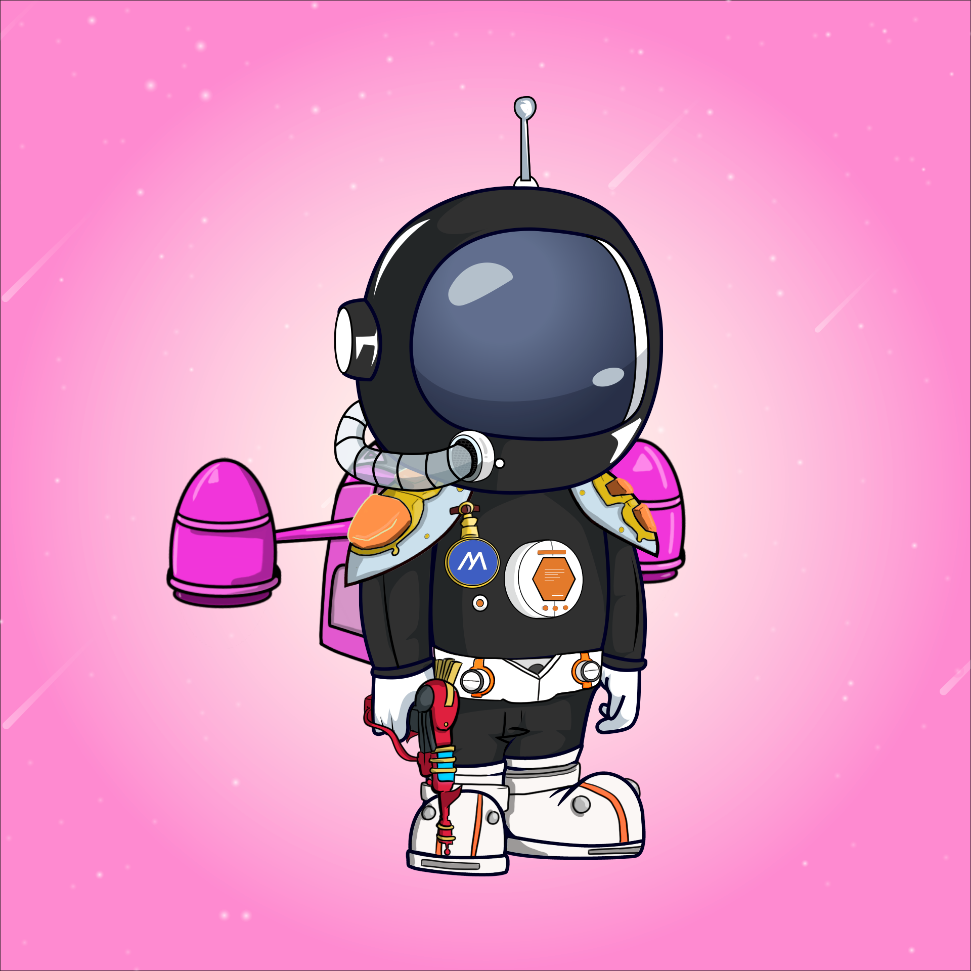 Galactic Astros #1593 NFT on Algorand