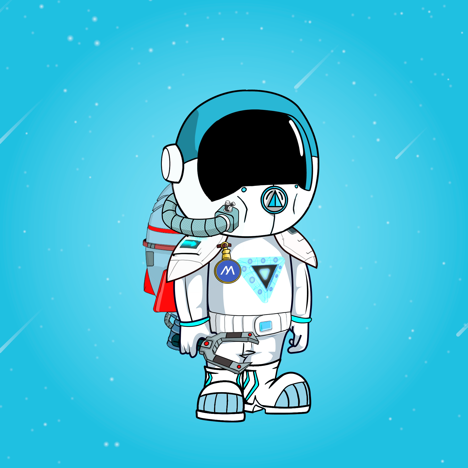 Galactic Astros #1595 NFT on Algorand