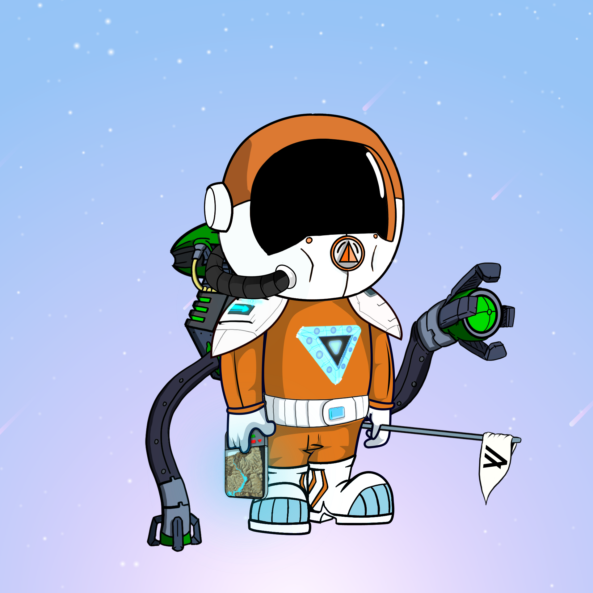 Galactic Astros #1600 NFT on Algorand