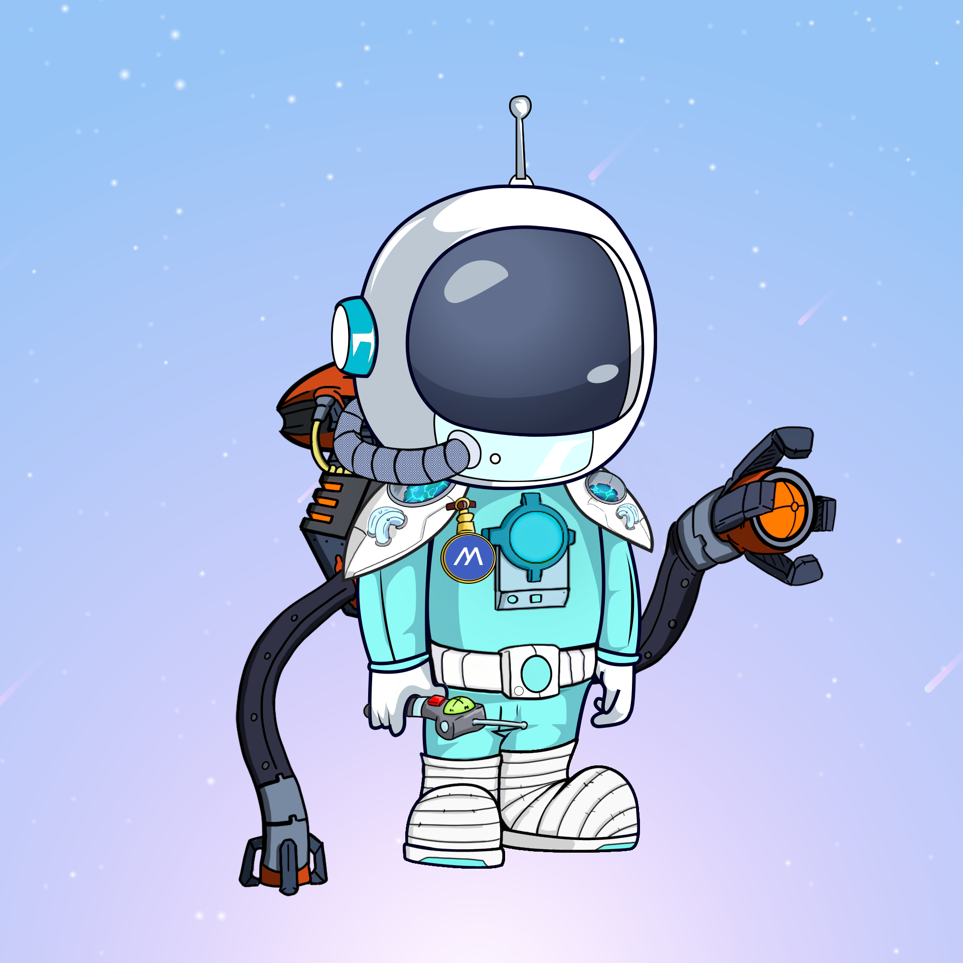 Galactic Astros #1603 NFT on Algorand