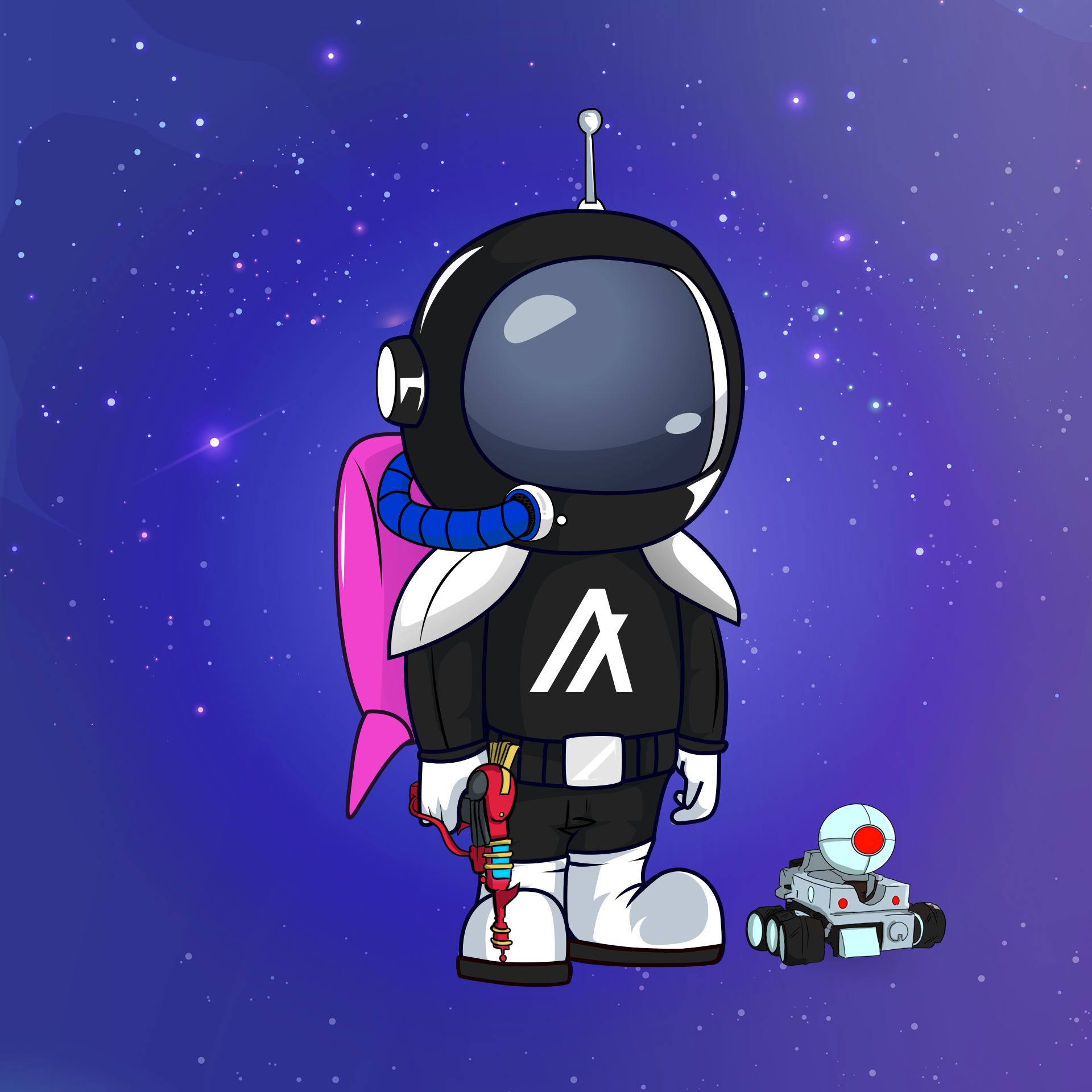 Galactic Astros #1607 NFT on Algorand