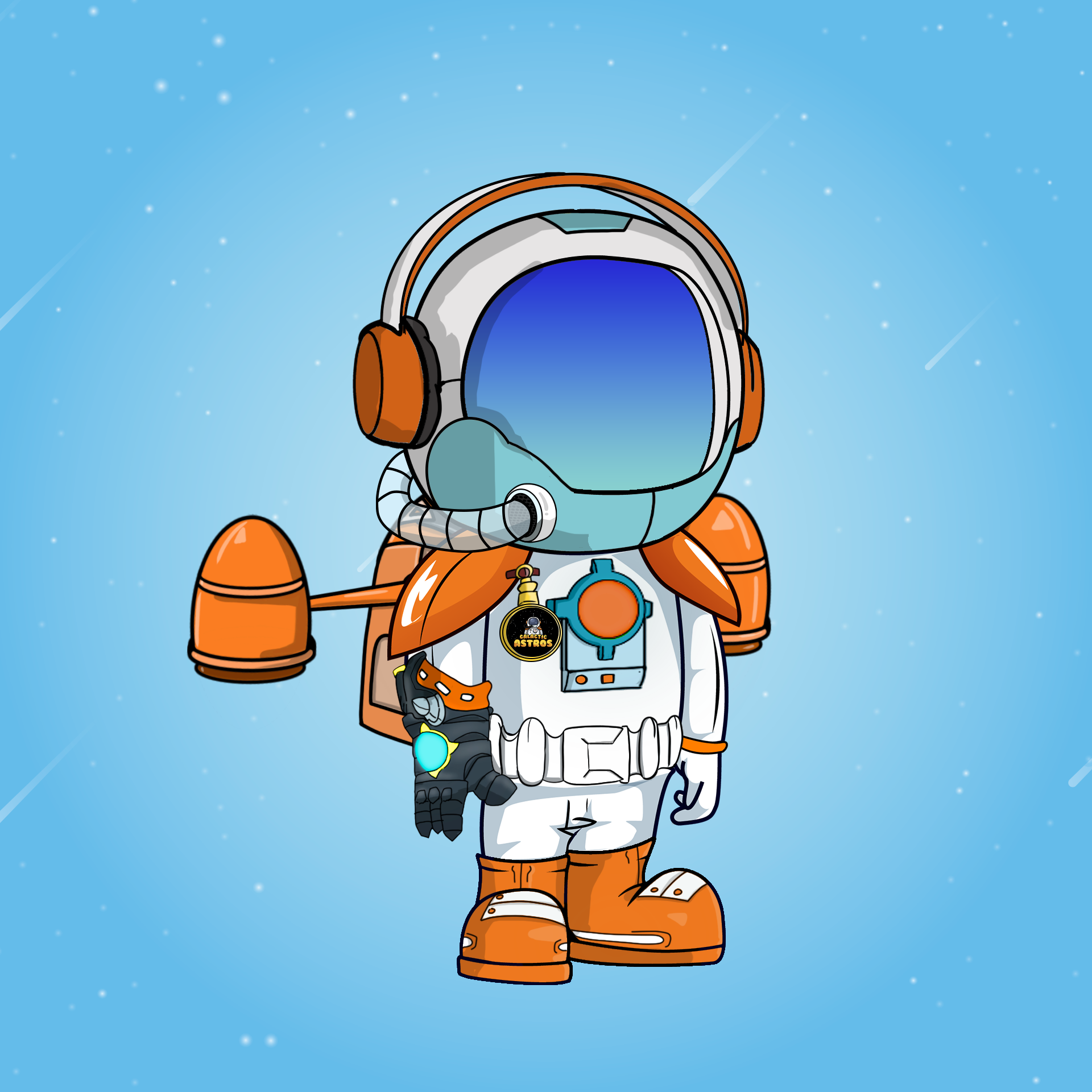 Galactic Astros #1608 NFT on Algorand