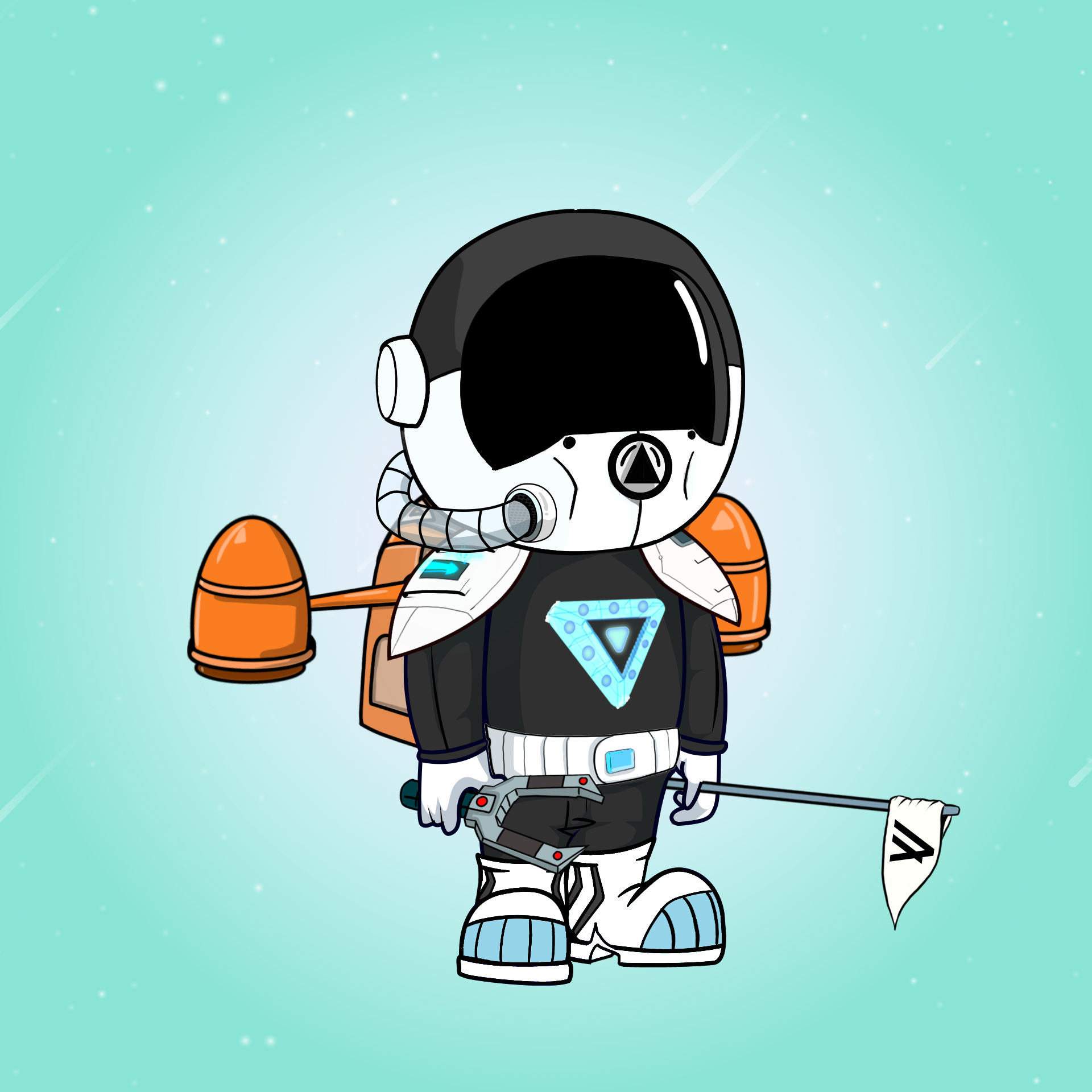 Galactic Astros #1610 NFT on Algorand