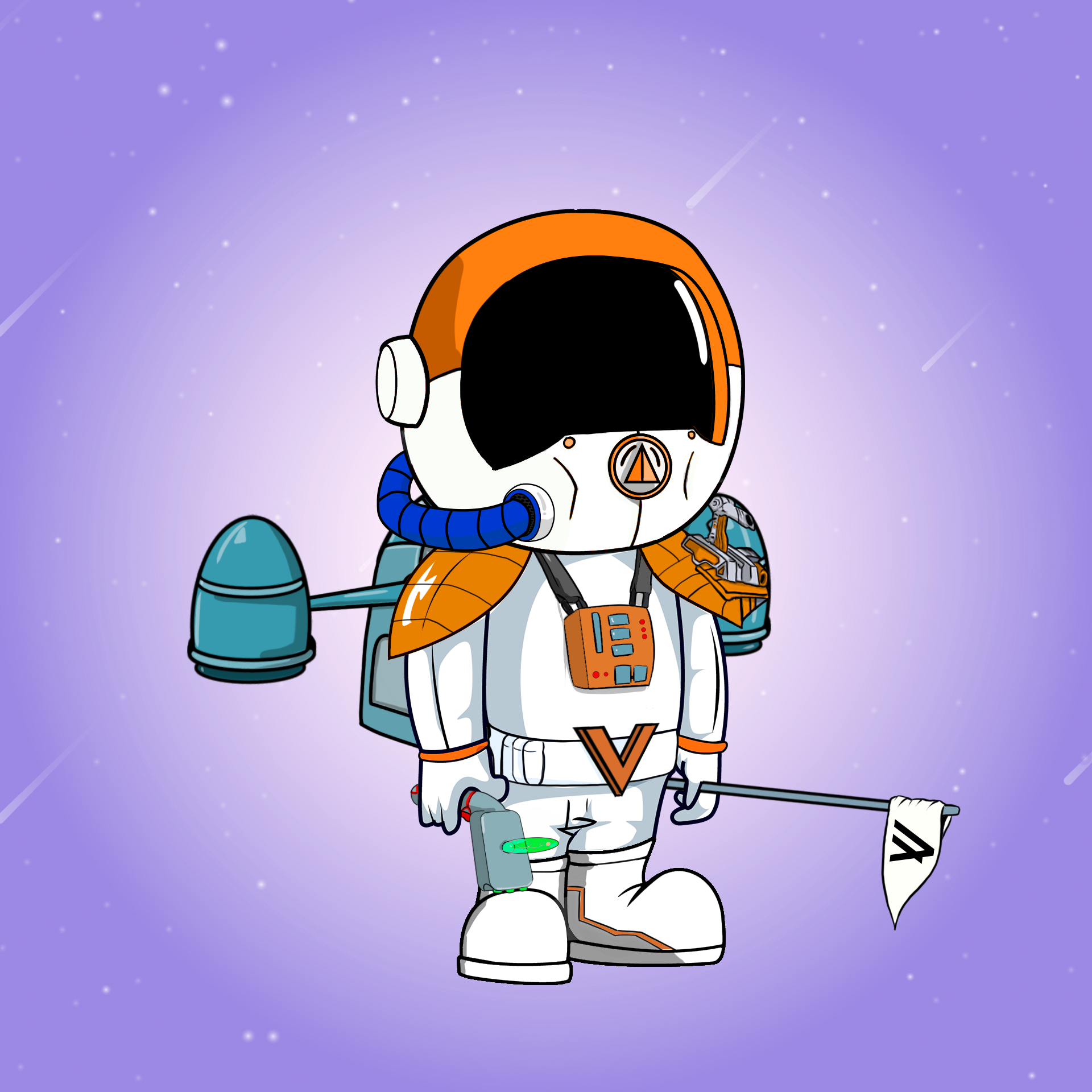 Galactic Astros #1611 NFT on Algorand