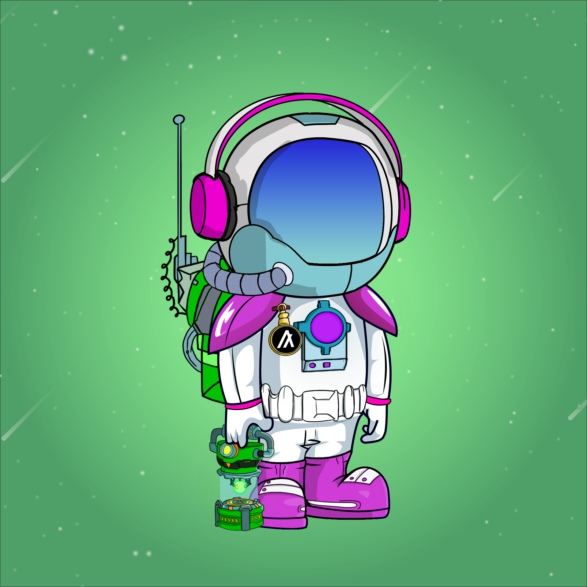 Galactic Astros #1613 NFT on Algorand