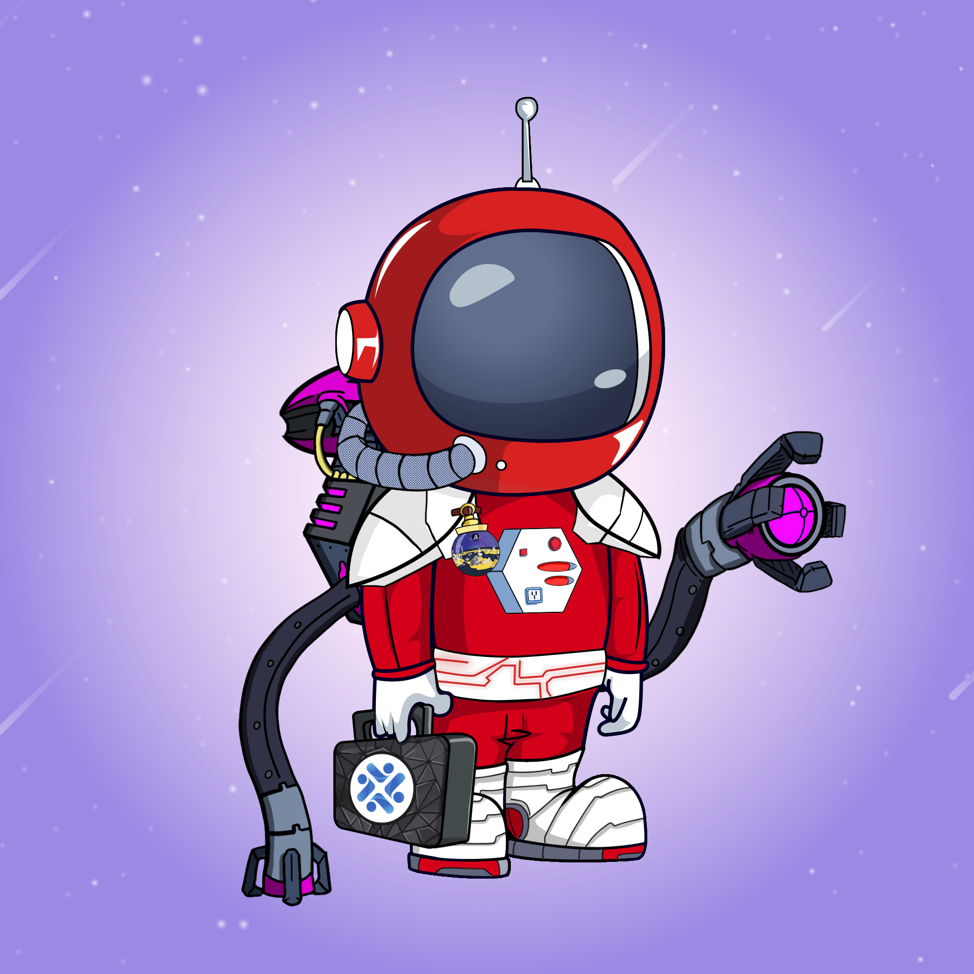 Galactic Astros #1615 NFT on Algorand