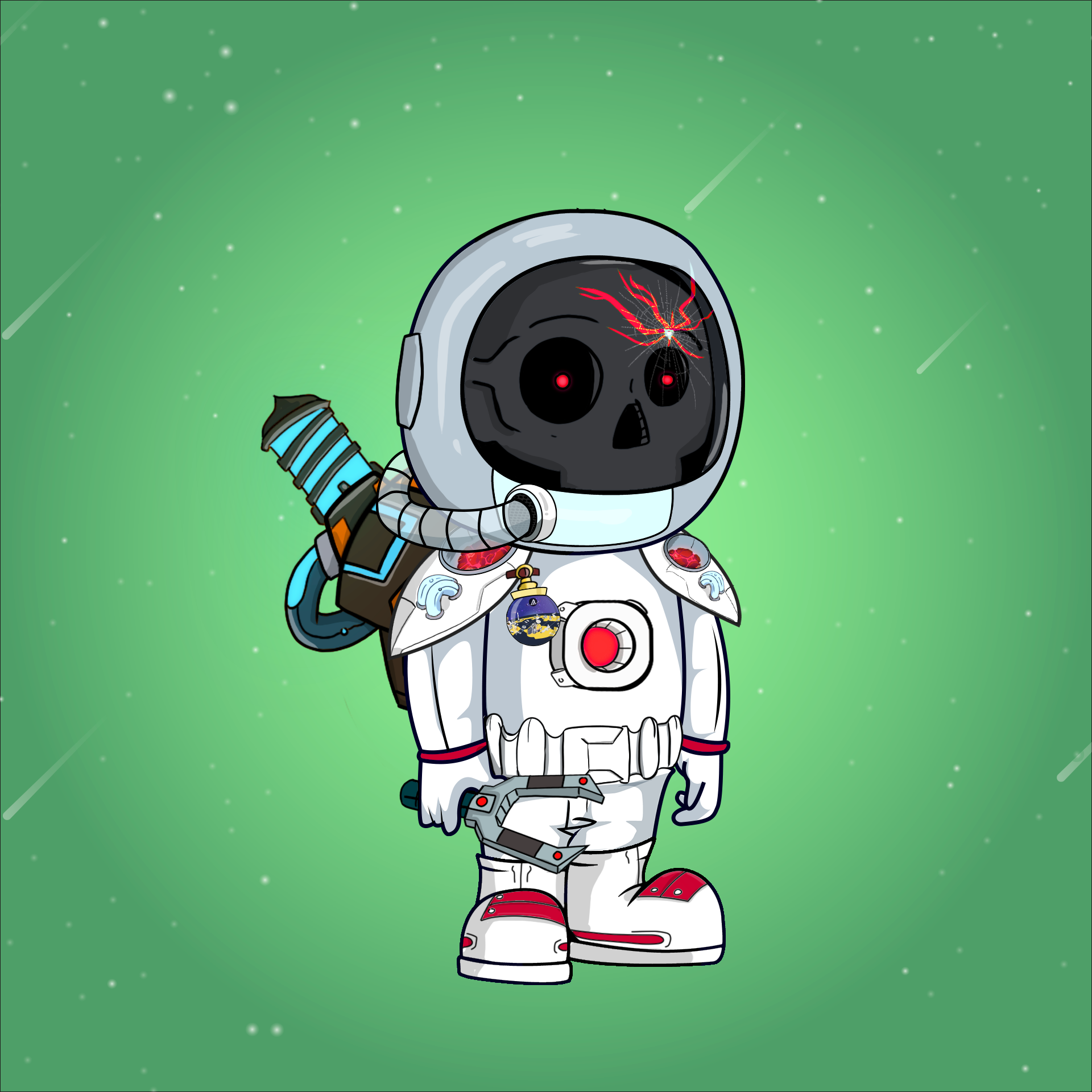 Galactic Astros #1616 NFT on Algorand