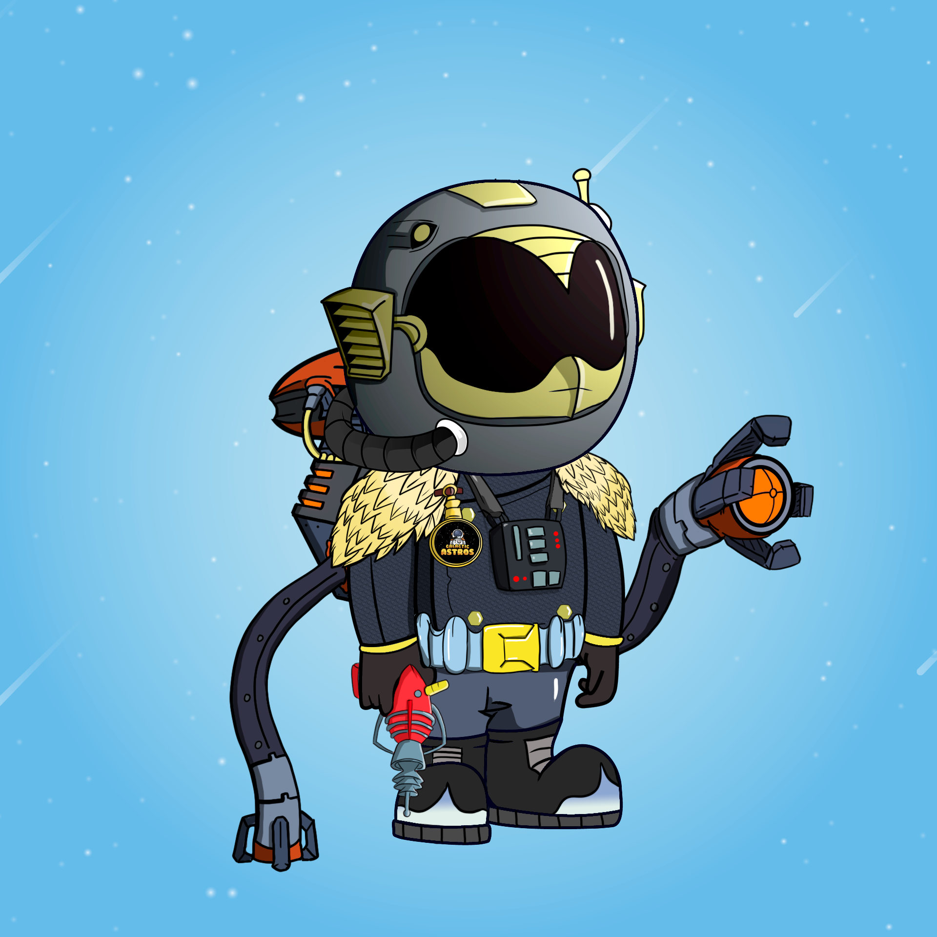 Galactic Astros #1622 NFT on Algorand