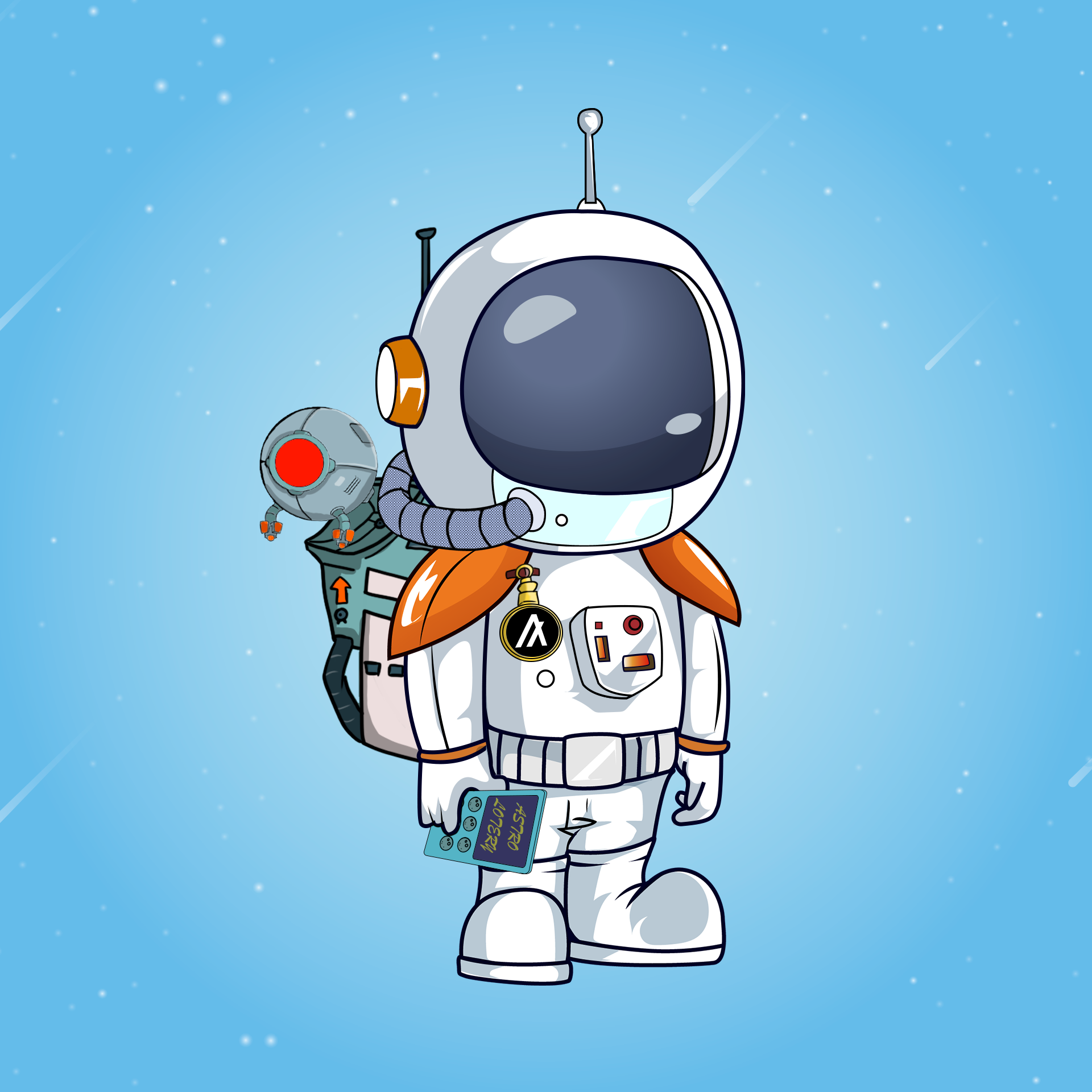 Galactic Astros #1626 NFT on Algorand