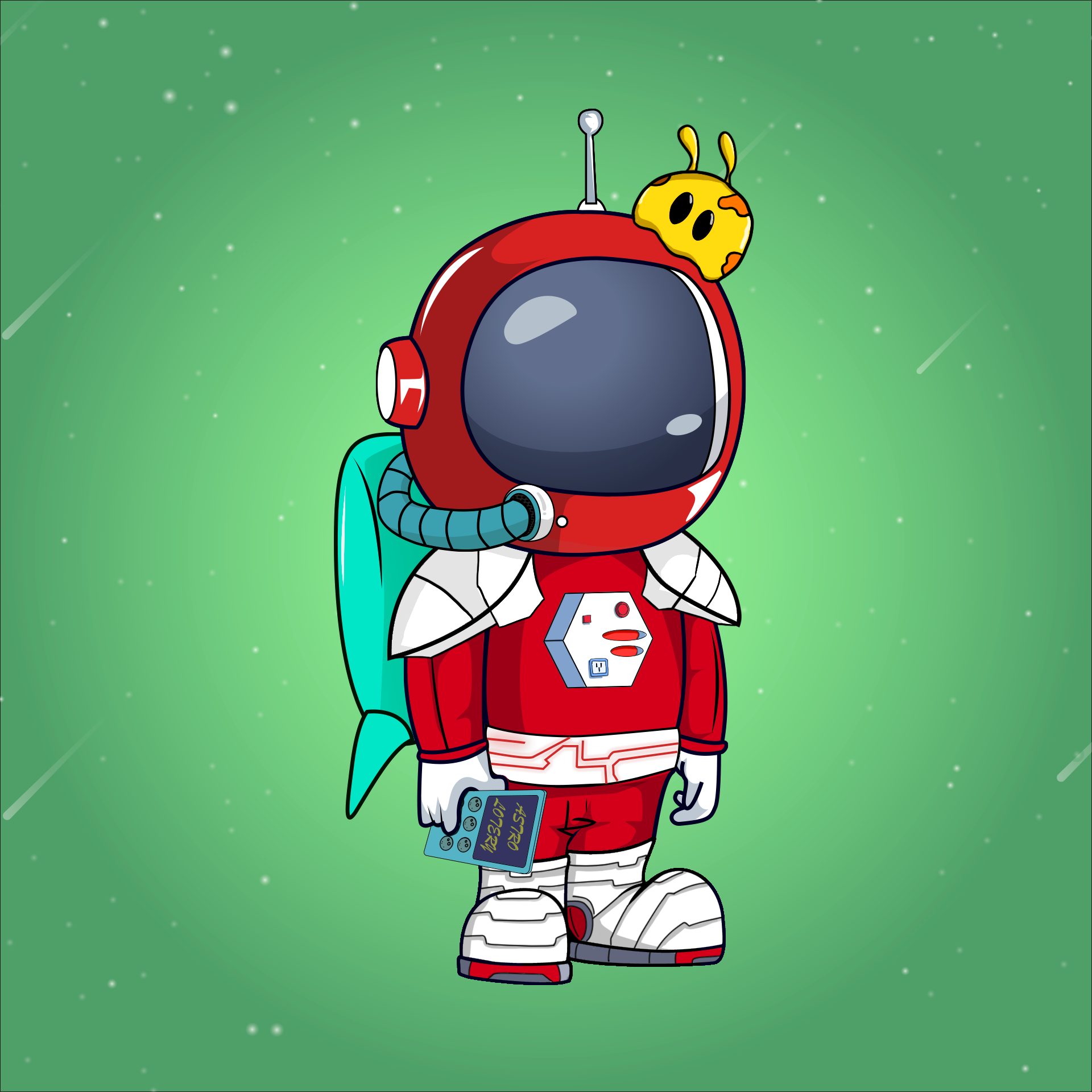 Galactic Astros #1628 NFT on Algorand